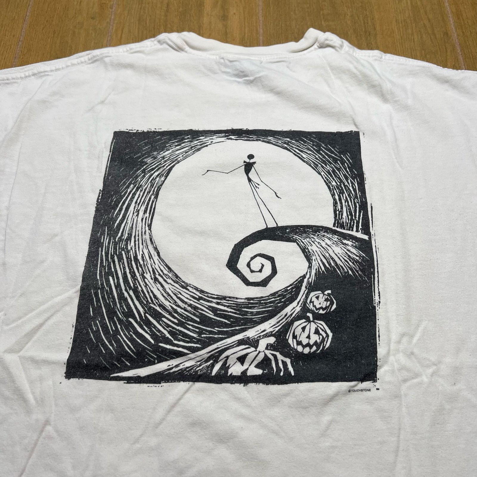 Hanes Vintage Nightmare Before Christmas Jack Skellington Spira XL Size US XL / EU 56 / 4 - 6 Thumbnail