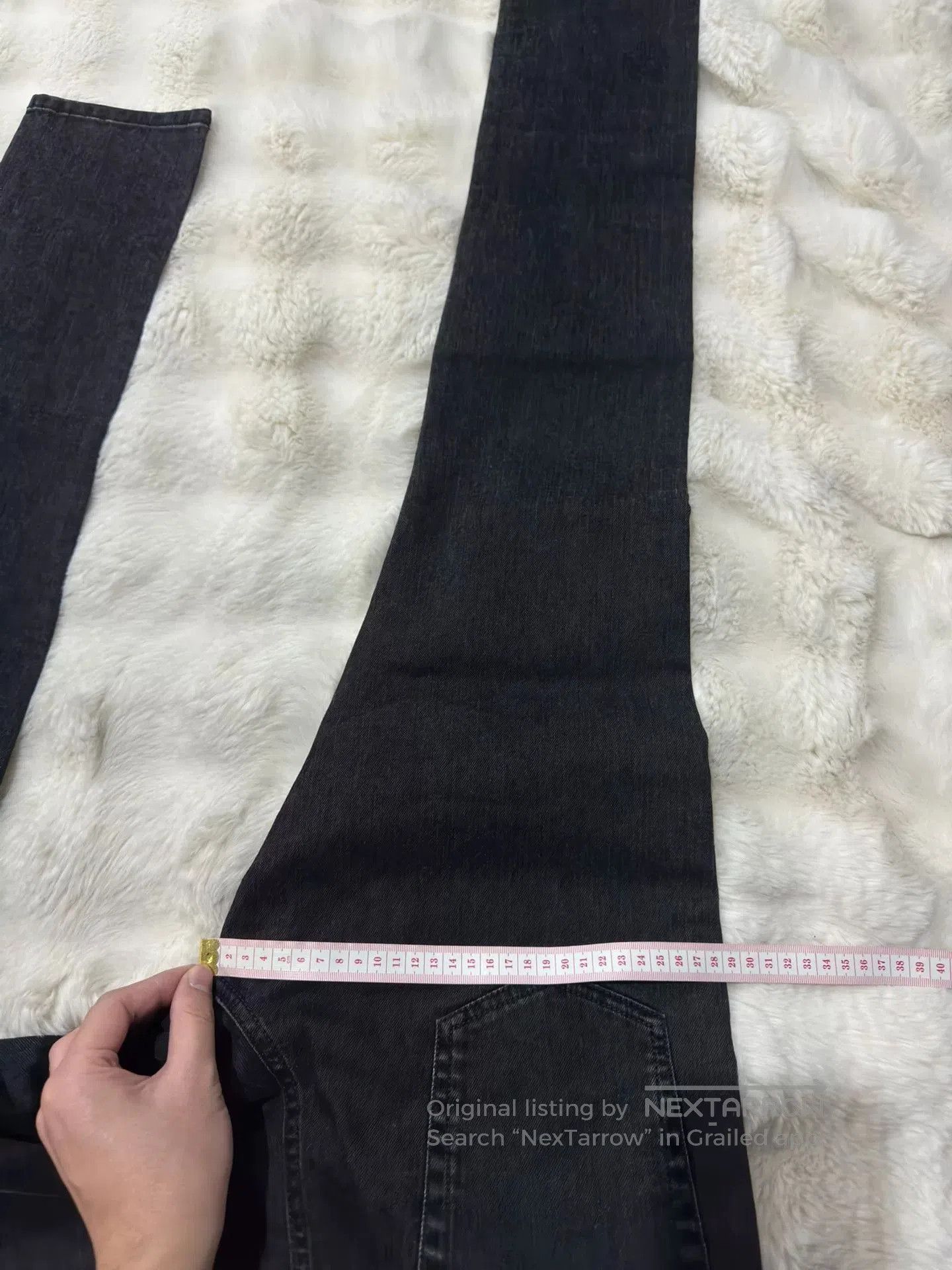 Saint Laurent Paris Saint Laurent SLP D10 Brush Glue Jeans. Size US 29 - 7 Thumbnail
