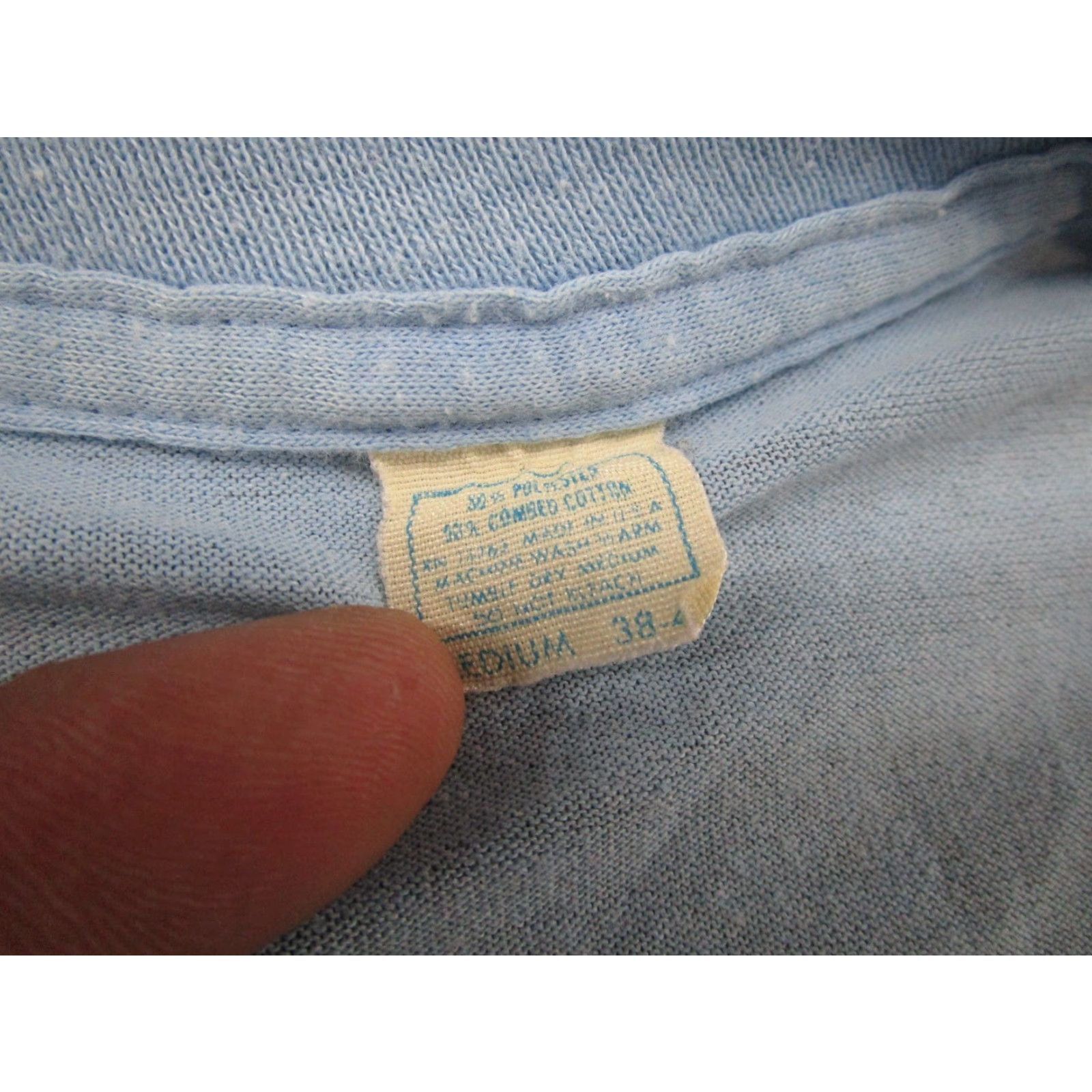 Vintage VINTAGE California Beach Club Newport T-Shirt Mens Small Blue 80s Read Size US M / EU 48-50 / 2 - 3 Thumbnail