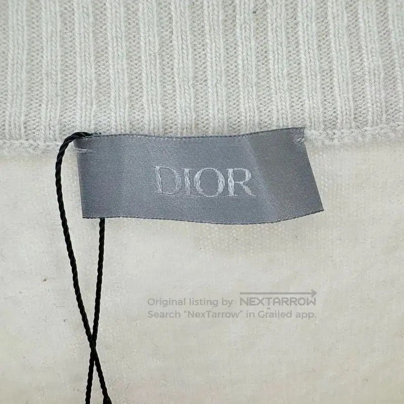 Dior Dior Beige Men's Sweater with Logo Design . Size US XL / EU 56 / 4 - 3 Thumbnail