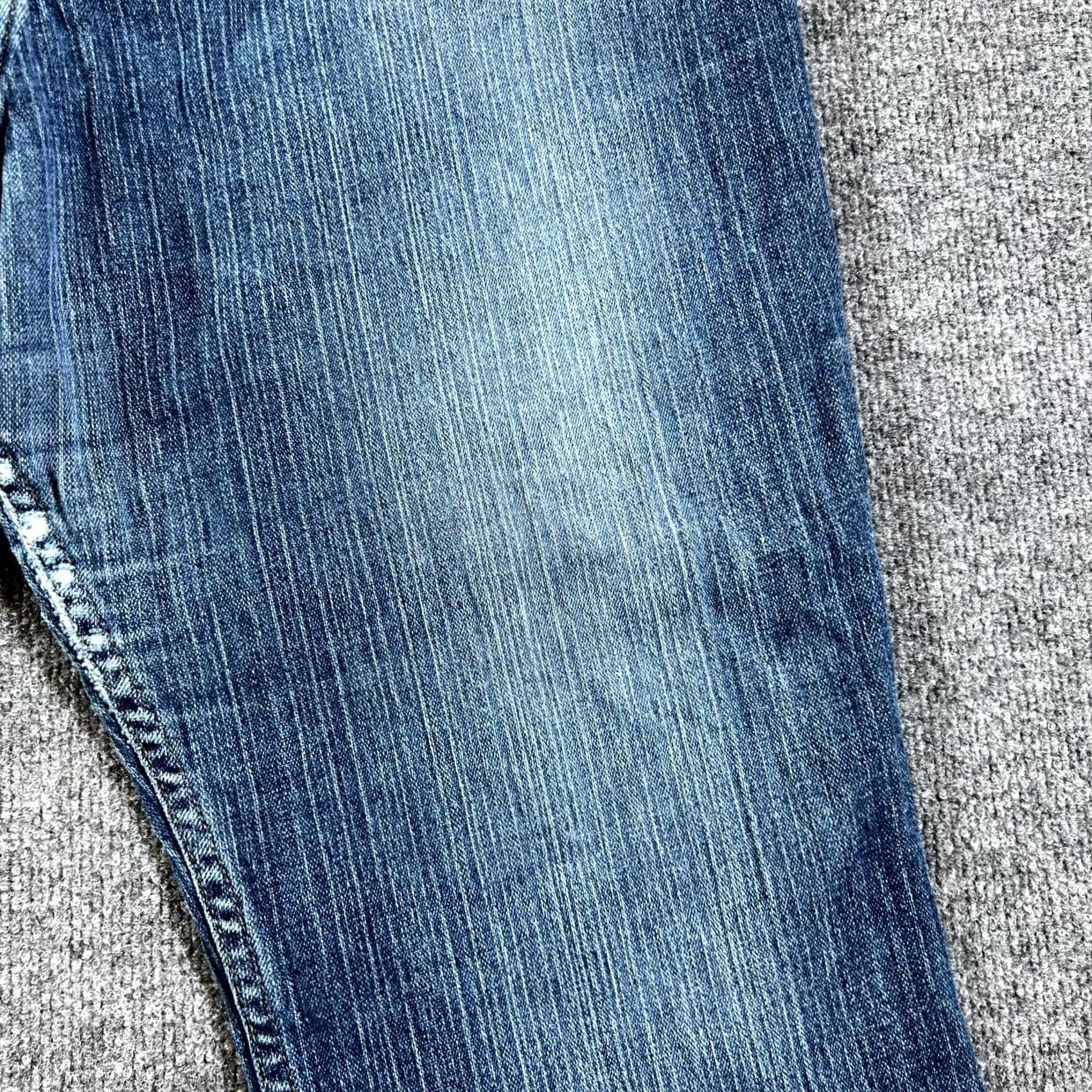Denime Denim Riders Jeans Women's 20W Blue Medium Wash Straight Leg Western Vintage Size 42" / US 20 - 6 Thumbnail