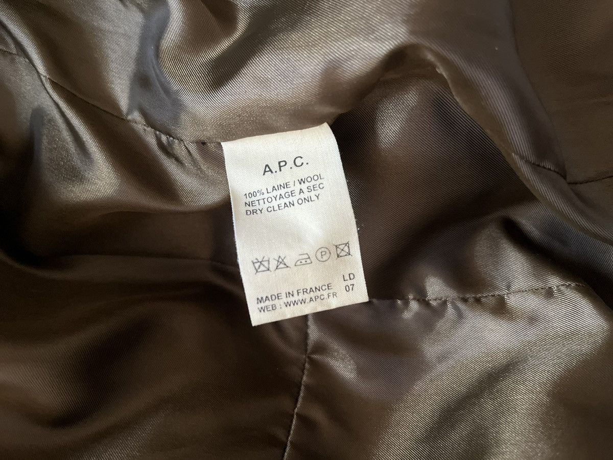 A.P.C. APC Wool Jacket, Size Small, in Green - Made in France Size US S / EU 44-46 / 1 - 4 Thumbnail