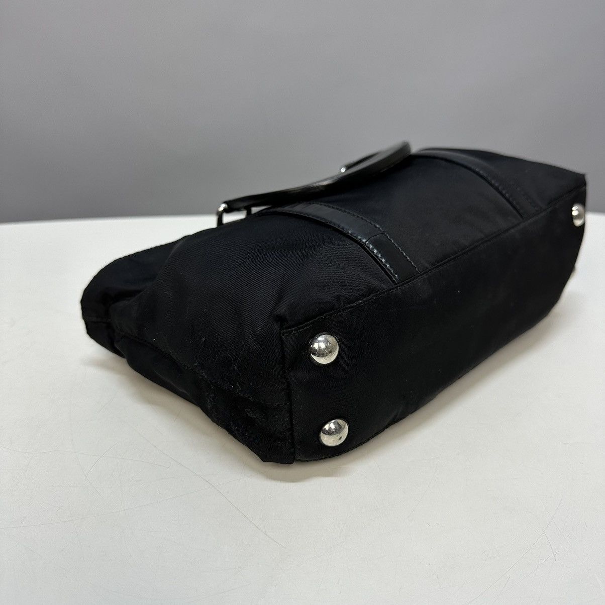 Prada PRADA Hand Bag Nylon 2way Black Auth Size ONE SIZE - 9 Thumbnail