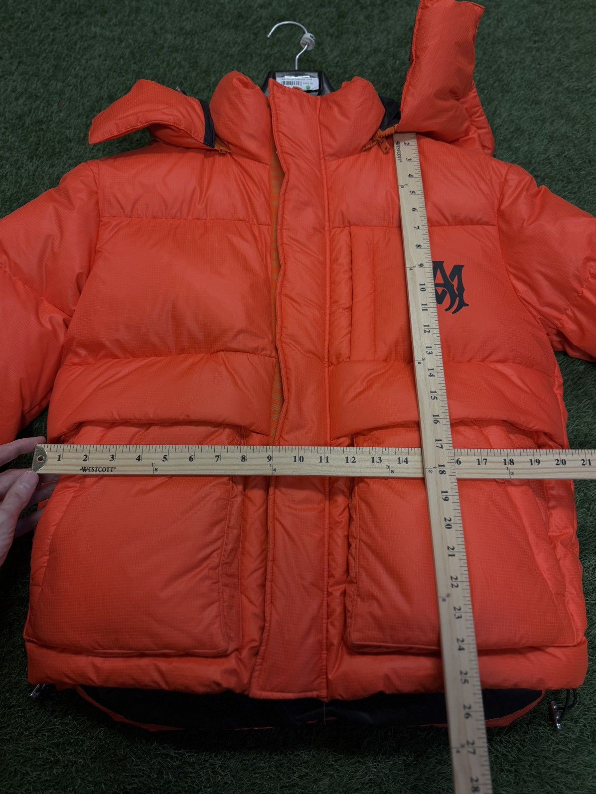 Amiri Amiri Puffer Orange Jacket Size Small Clean $2500 Retail Size US S / EU 44-46 / 1 - 24 Thumbnail