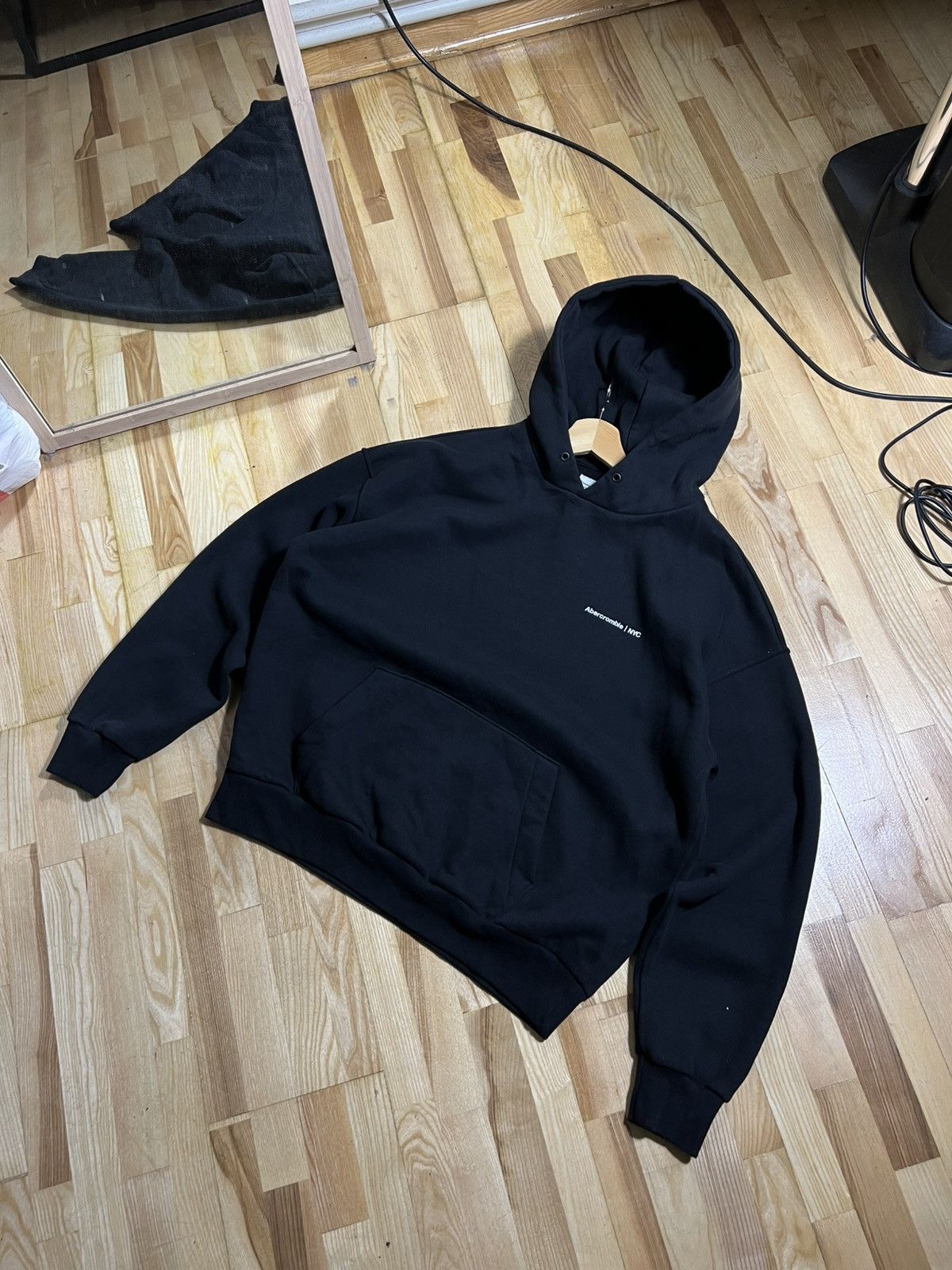 Abercrombie & Fitch Abercrombie & Fitch Micro-Logo Popover Hoodie casual black Size US M / EU 48-50 / 2 - 8 Thumbnail