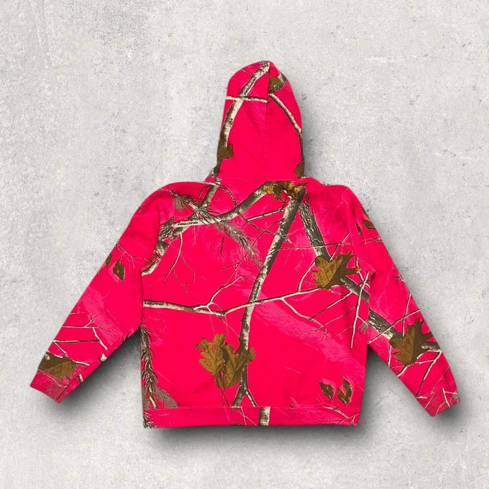 Realtree RealTree Hot Pink Women’s Camo Pullover Hoodie Size M / US 6-8 / IT 42-44 - 3 Thumbnail
