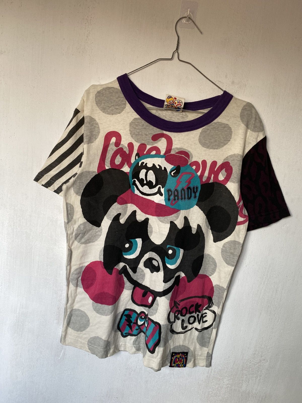 Hysteric Glamour × If Six Was Nine × Japanese Brand Love Revolution Rock Pandy Tshirt Size US M / EU 48-50 / 2 - 3 Thumbnail