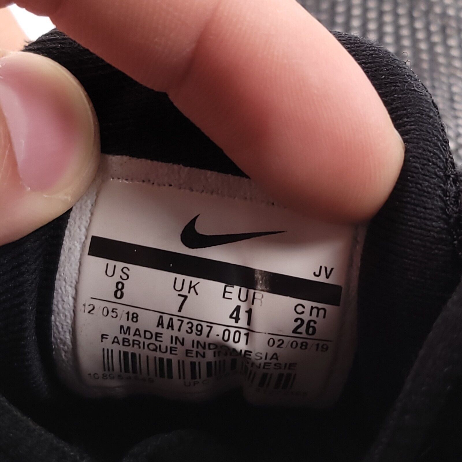 Nike Nike Flex 2018 Athletic Shoe Mens Size 8 AA7397-001 Black Size US 8 / EU 41 - 9 Thumbnail