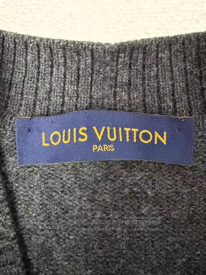 Louis Vuitton Louis Vuitton Wool blend long-sleeved cardigan shirt Size US M / EU 48-50 / 2 - 3 Thumbnail