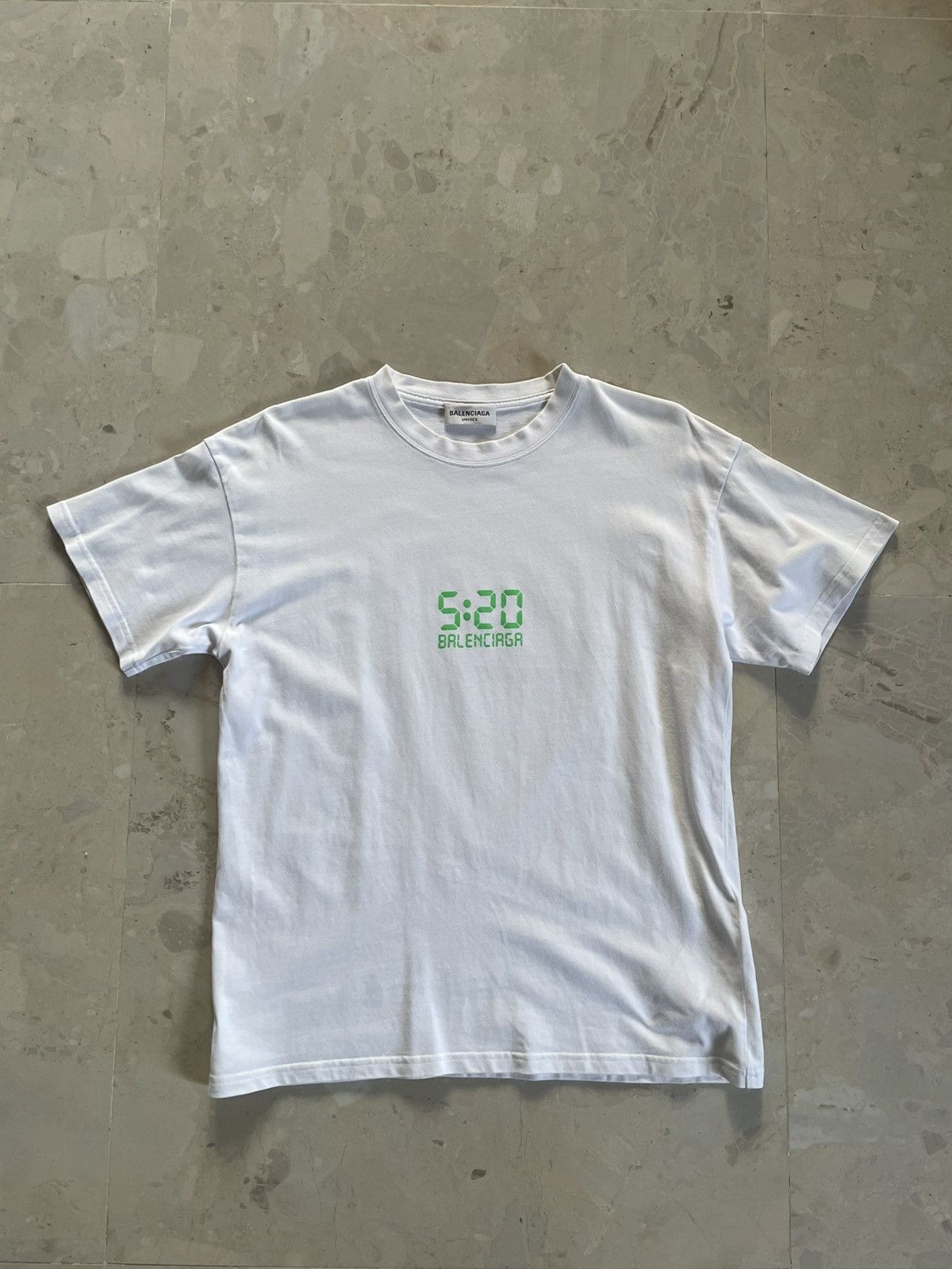 Balenciaga Balenciaga 5:20 clock tee Size M / US 6-8 / IT 42-44 - 3 Thumbnail