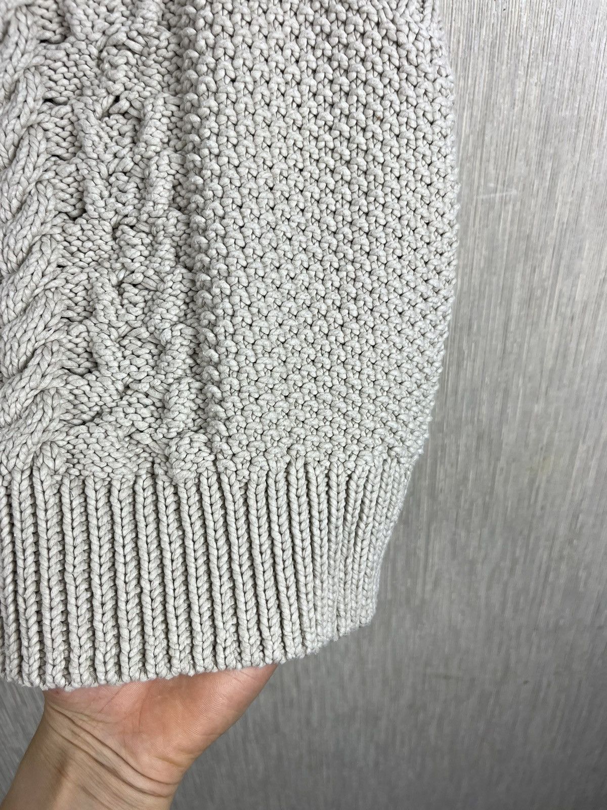 Cos COS knitted vest sweater cable knit y2k aesthetic vintage Size S / US 4 / IT 40 - 8 Thumbnail