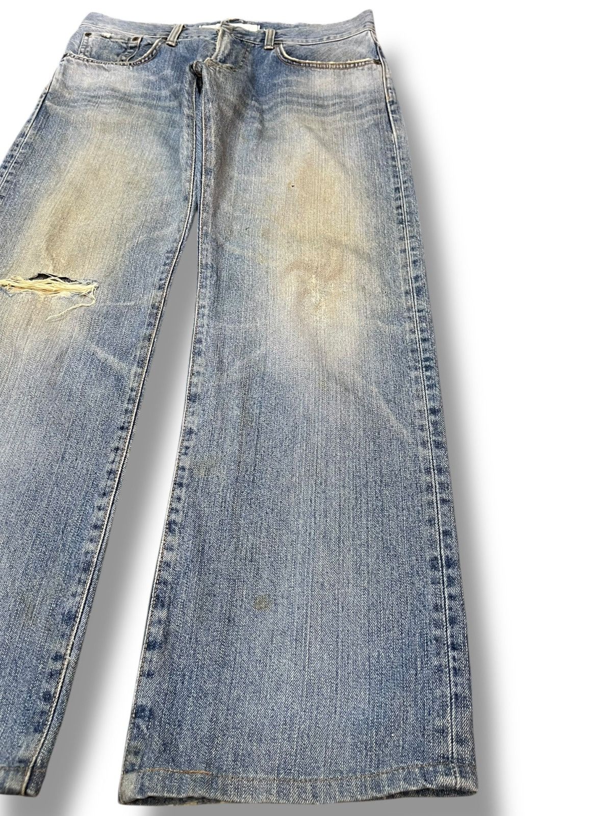 Edwin × Japanese Brand Vintage Edwin XV-S Baggy Distressed Denim Size US 32 / EU 48 - 3 Thumbnail