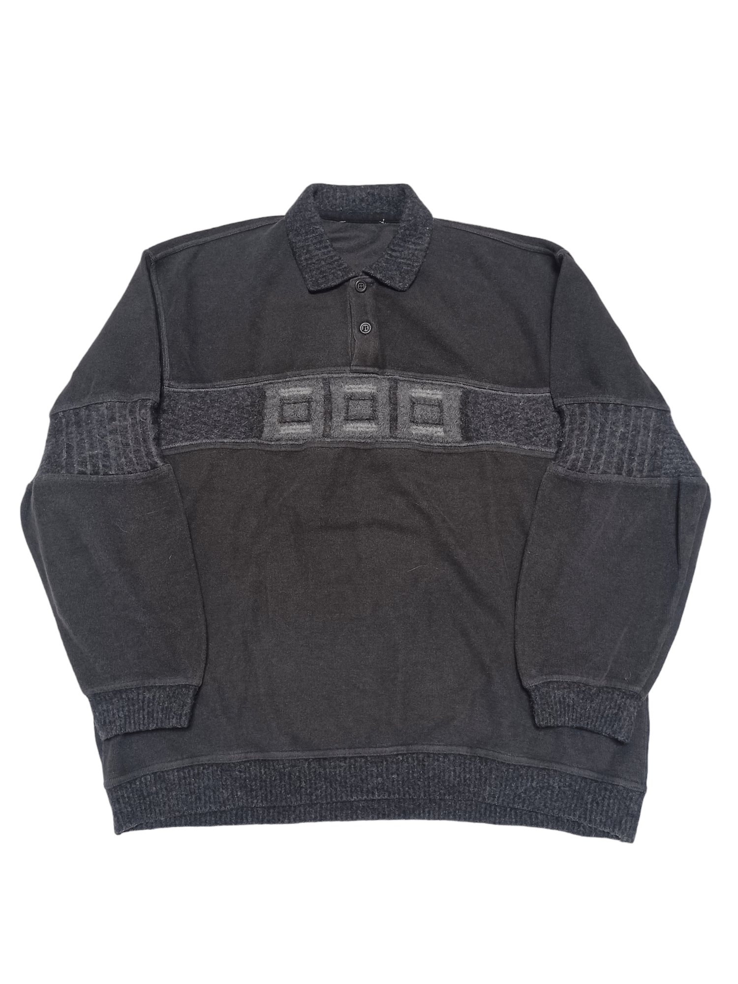 Other VINTAGE QUATER 1/4 WOOL SWEASTSHIRT/SWEATER MADE IN ITALY Size US L / EU 52-54 / 3 - 1 Thumbnail