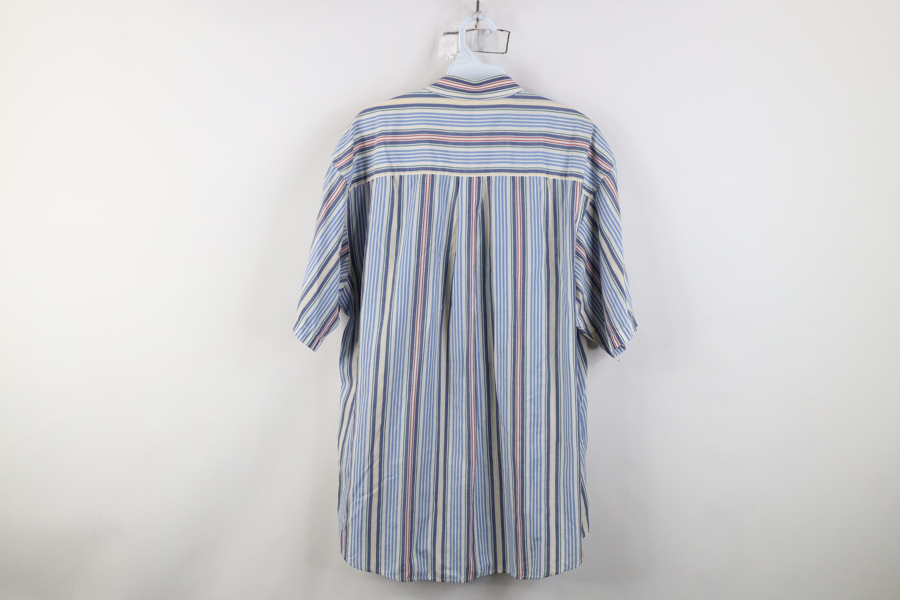 Vintage Vintage 90s Streetwear Short Sleeve Button Down Shirt Size US L / EU 52-54 / 3 - 11 Thumbnail