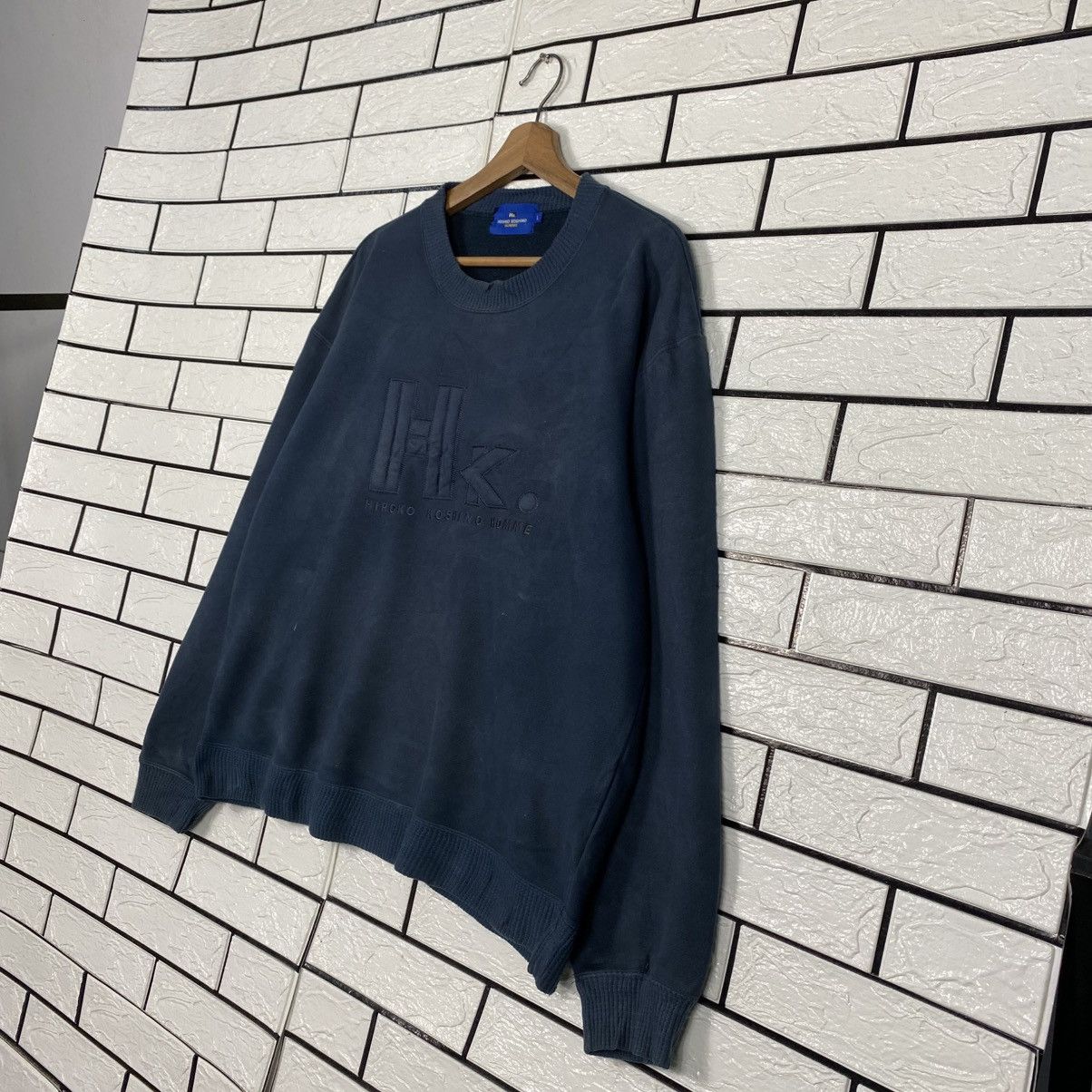 Japanese Brand 📌Vintage Sweatshirt Hiroko Koshino Homme Big Logo Size US L / EU 52-54 / 3 - 3 Thumbnail