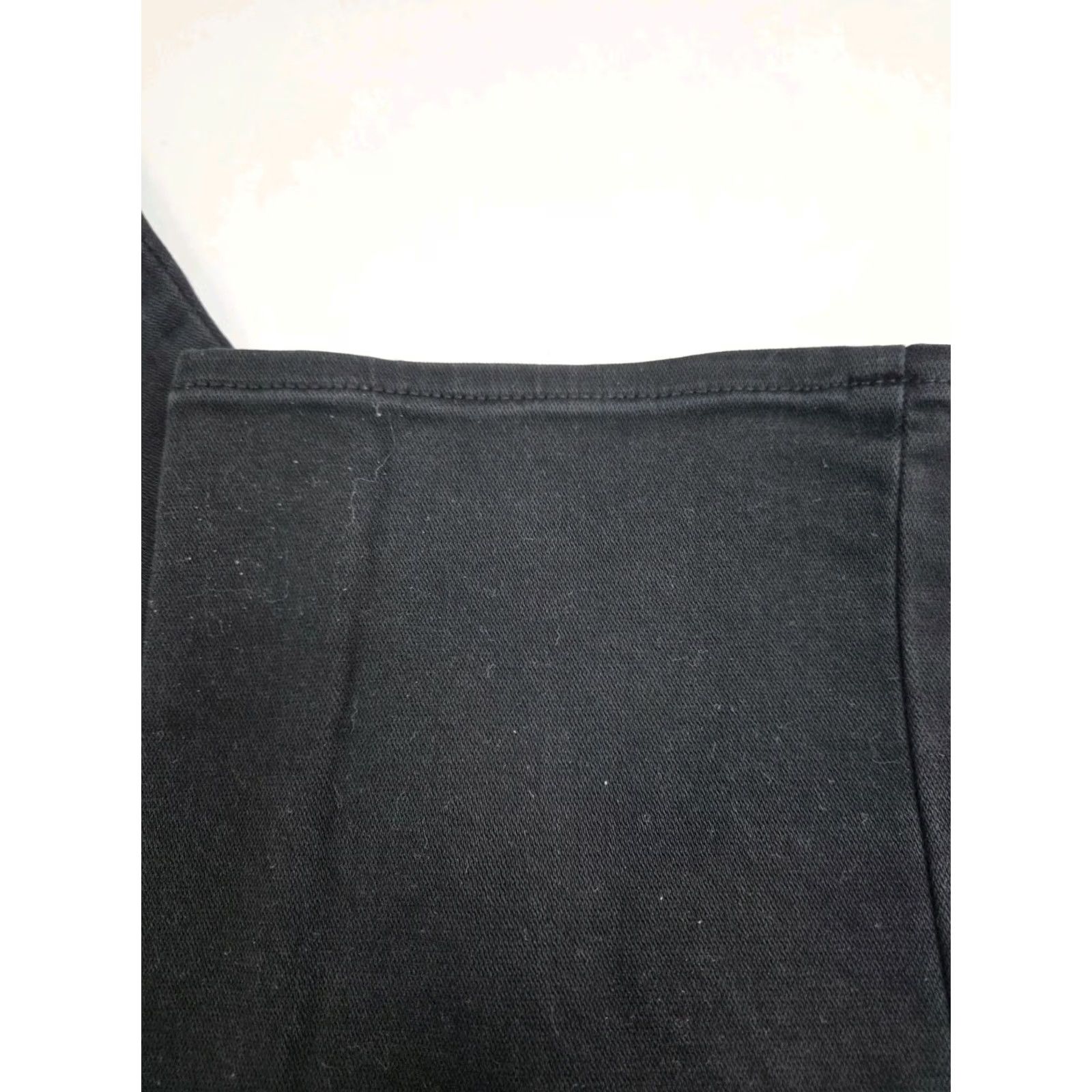 Roark Roark Womens Black Hi-Rise Straight Leg Dark Wash Stretch Denim Jeans 24 #8167 Size 42" / US 20 - 7 Thumbnail