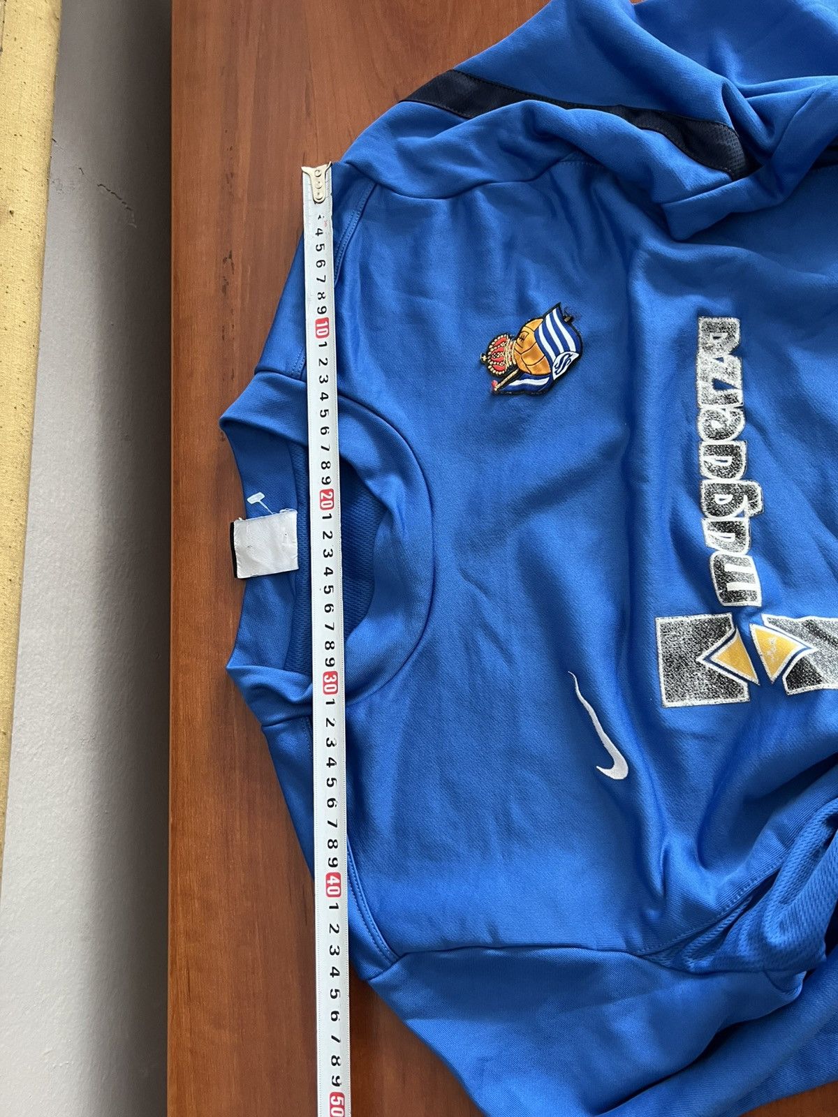 Nike 2012/13 REAL SOCIEDAD TRAINING SOCCER FOOTBALL SWEATSHIRT XL Size US XL / EU 56 / 4 - 22 Thumbnail
