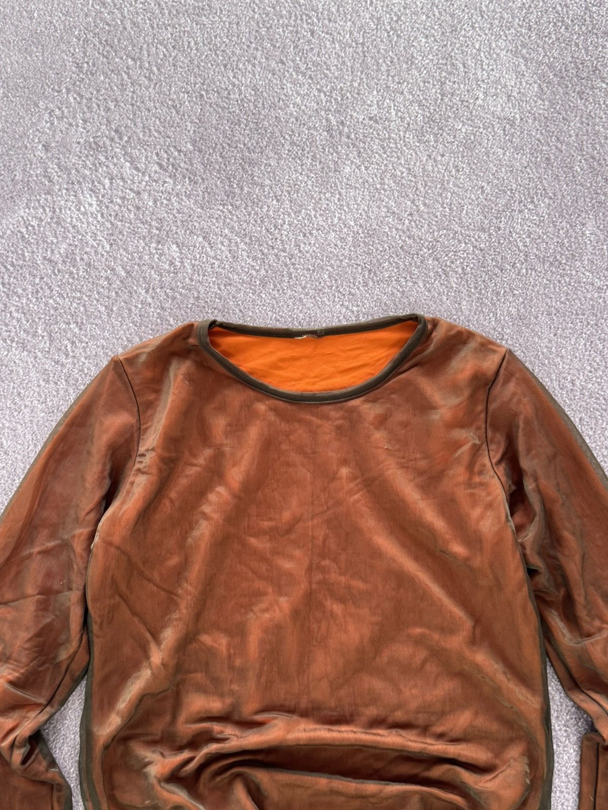 Japanese Brand Y2K Fabulous Design JPG Vibe Mesh Up Long Sleeve T-Shirt Size S / US 4 / IT 40 - 2 Thumbnail