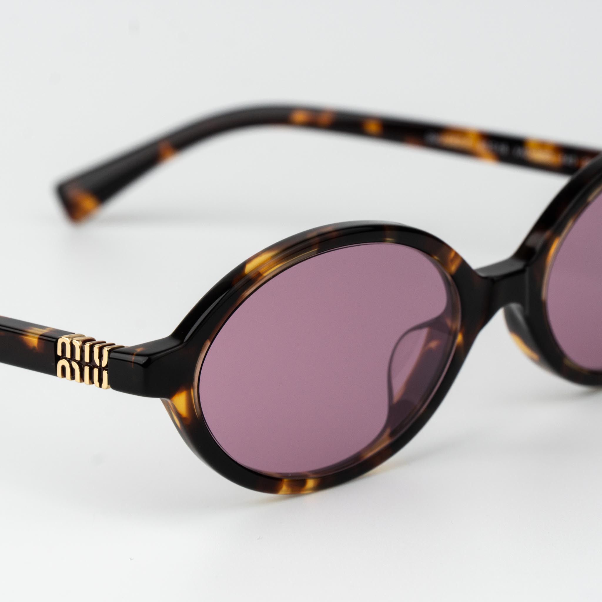 Miu Miu Miu Miu REGARD Women Sunglasses MU04ZSF VAU50D AUTHENTIC Size ONE SIZE - 7 Thumbnail