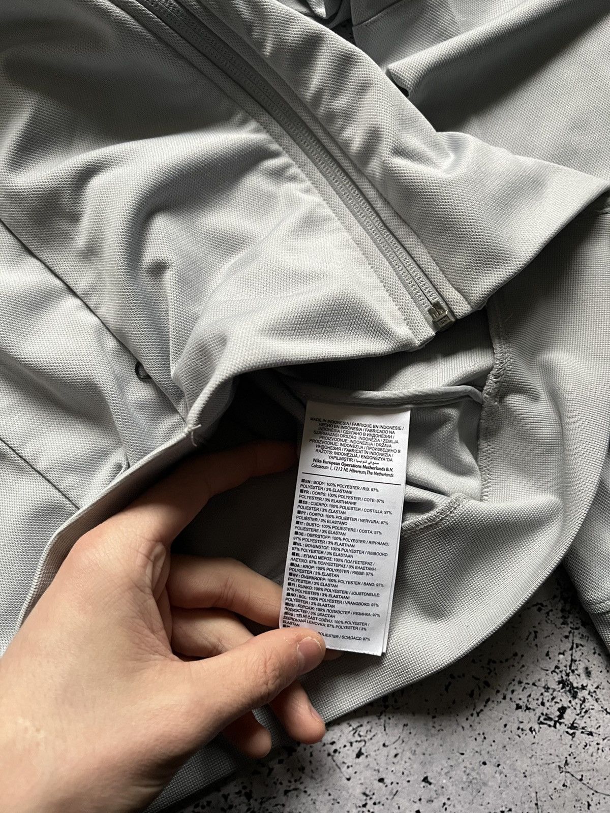 Nike × Vintage Vintage Nike Psg Soccer Track Jacket Training Y2K USA Size US S / EU 44-46 / 1 - 7 Thumbnail