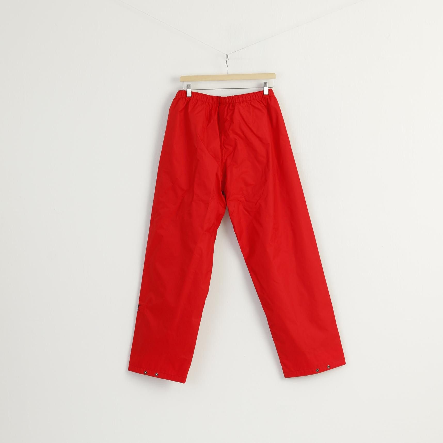 Helly Hansen Helly Hansen Men L Pants Red Nylon Waterproof 8860 Size US 36 / EU 52 - 6 Thumbnail