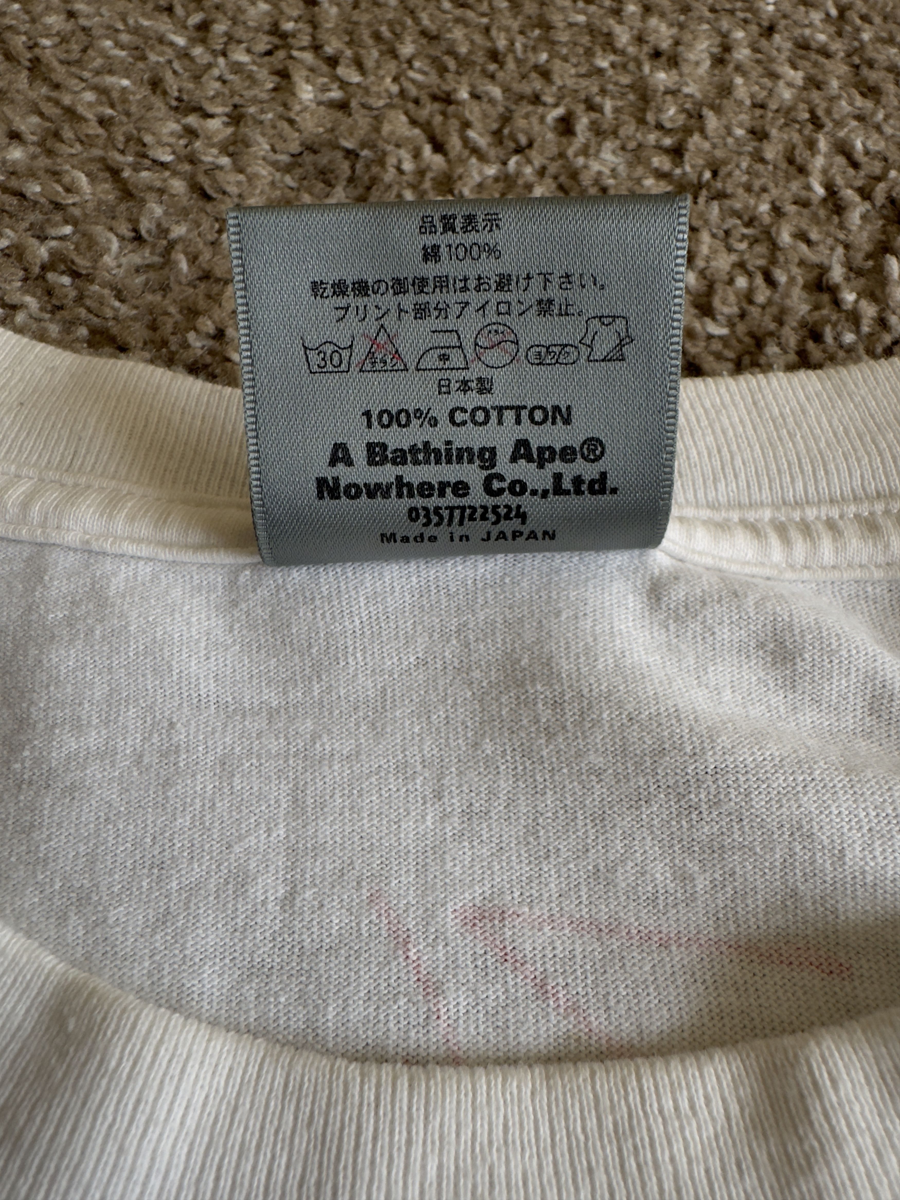 Bape × Futura 2000s Bape Nigo Ape Sounds Tee Size US M / EU 48-50 / 2 - 4 Thumbnail