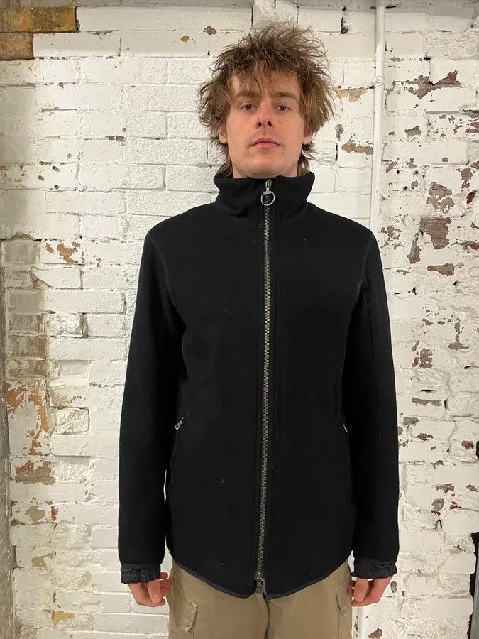 Prada 2000s Prada Black Wool Classy Jacket Size US L / EU 52-54 / 3 - 2 Thumbnail