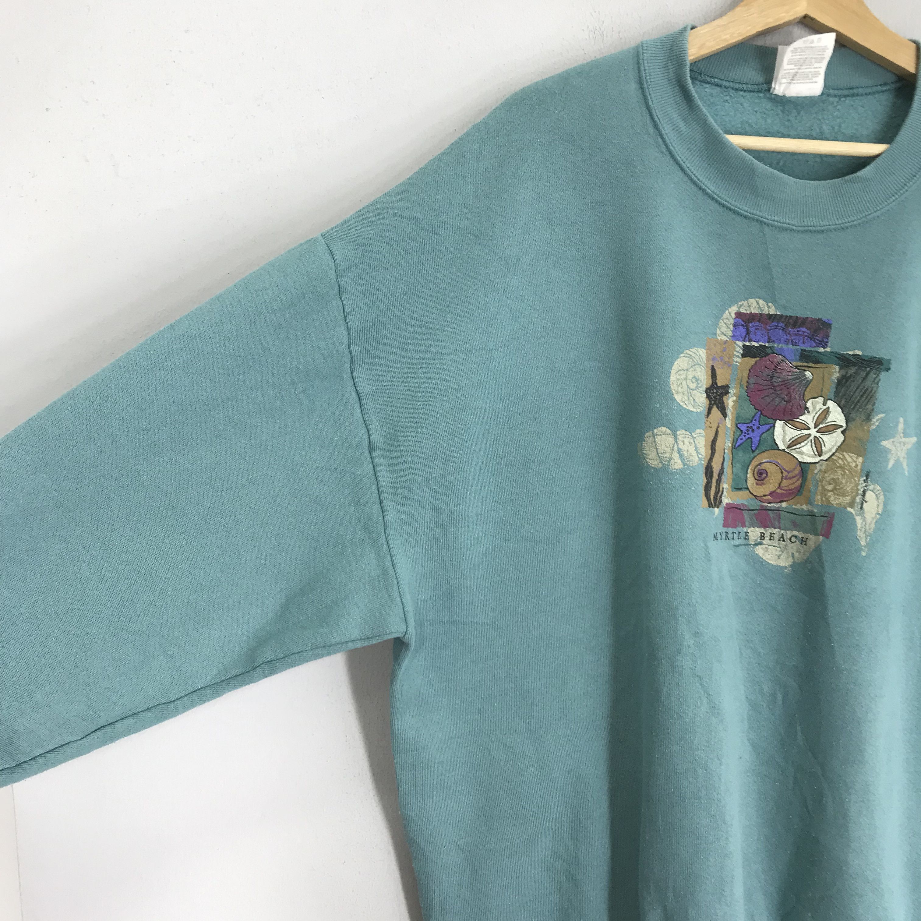 Japanese Brand Vintage Y2K Myrtle Beach Sweatshirts - 448 Size US XL / EU 56 / 4 - 4 Thumbnail