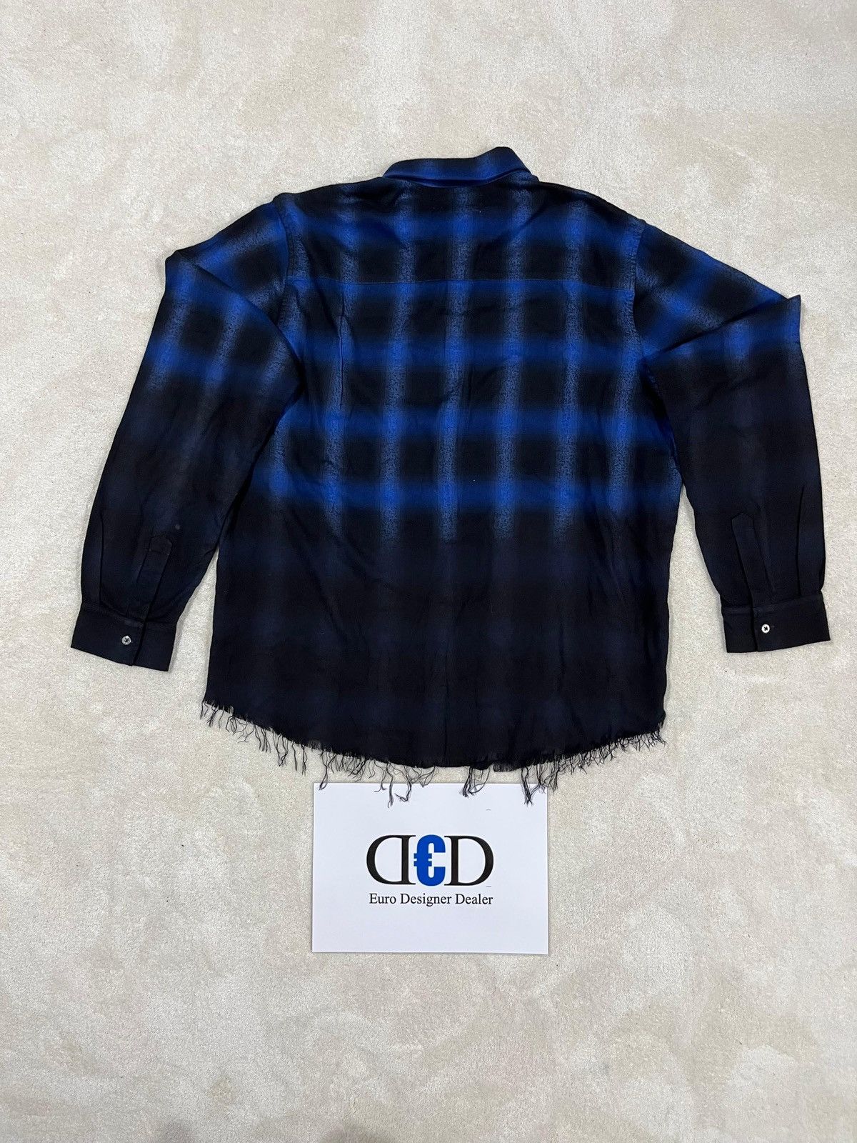 Amiri 💠Amiri💠 FLANNEL BLUE (L) Size US L / EU 52-54 / 3 - 2 Thumbnail
