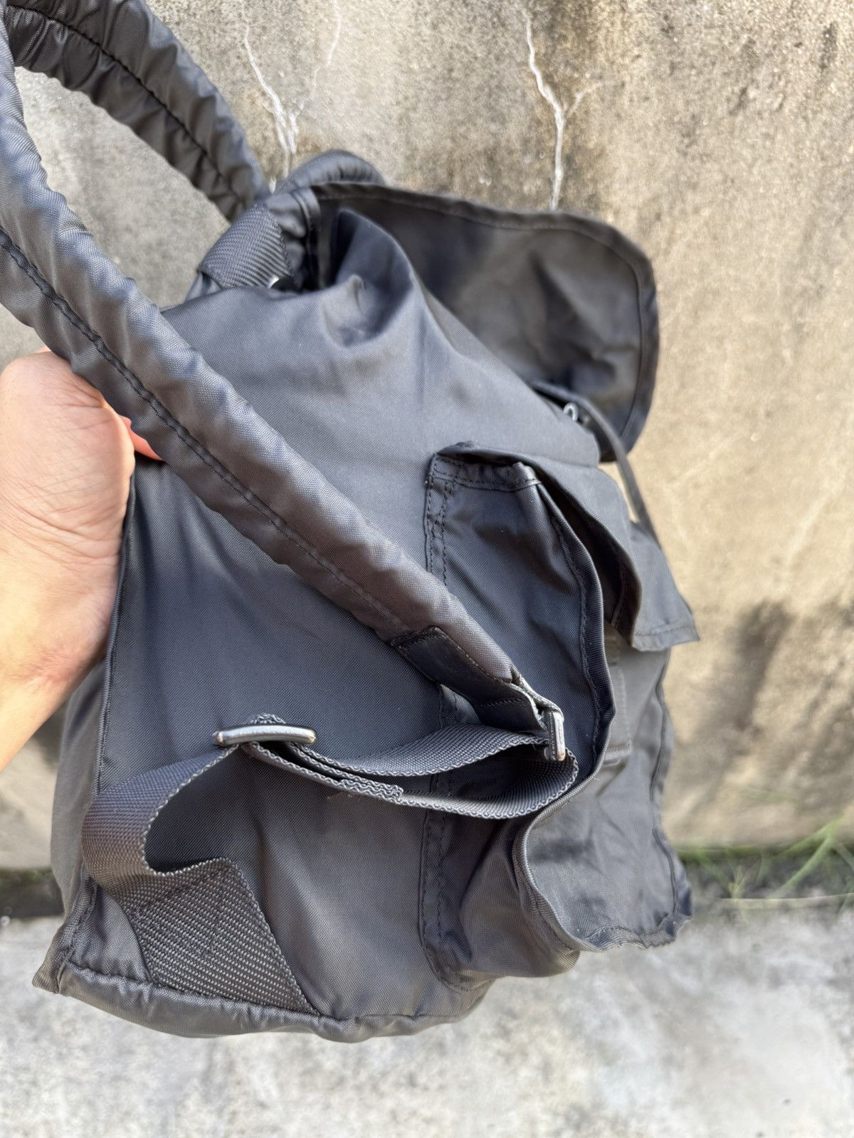 Yohji Yamamoto Vintage Yohji Yamamoto Y’saccs Nylon Backpack 28L Y’s Rare Size ONE SIZE - 6 Thumbnail