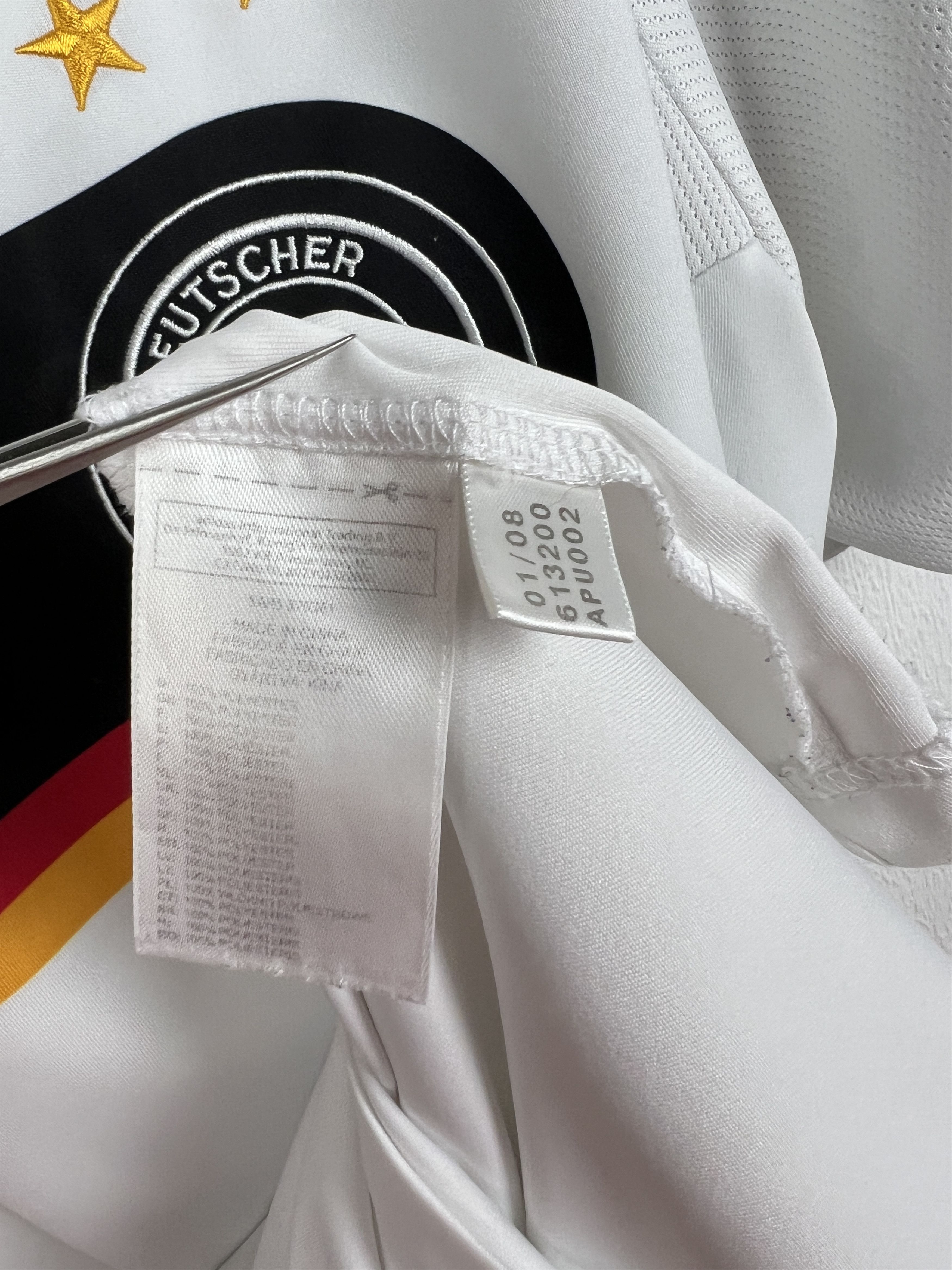 Adidas Germany Home football shirt Soccer Jersey Trikot National Size US XL / EU 56 / 4 - 8 Thumbnail