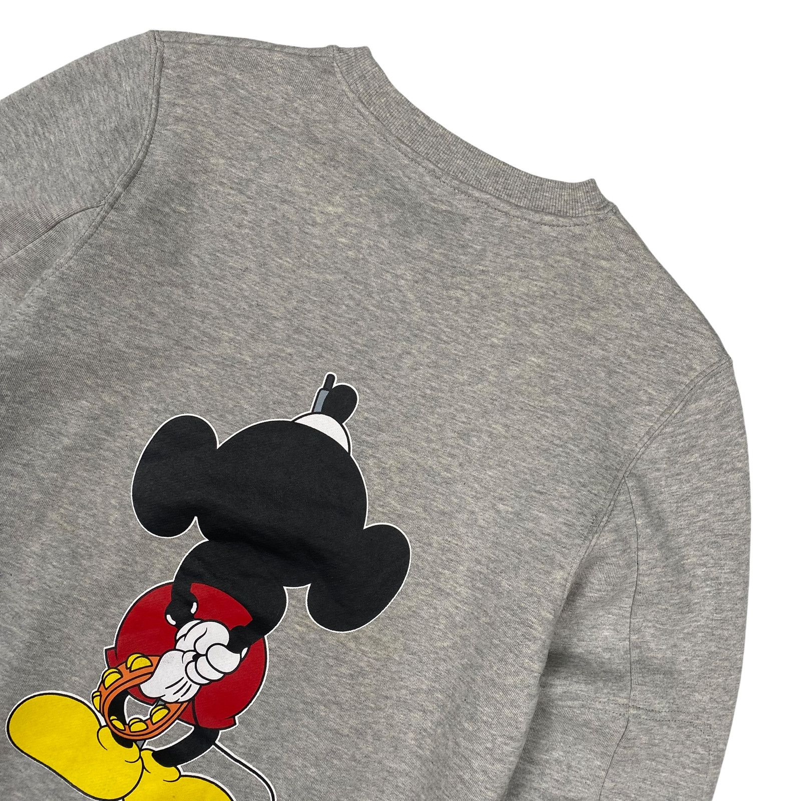 Number (N)ine Number (N)ine Liam Gallagher Mickey Mouse Crewneck Grey Size US S / EU 44-46 / 1 - 6 Thumbnail