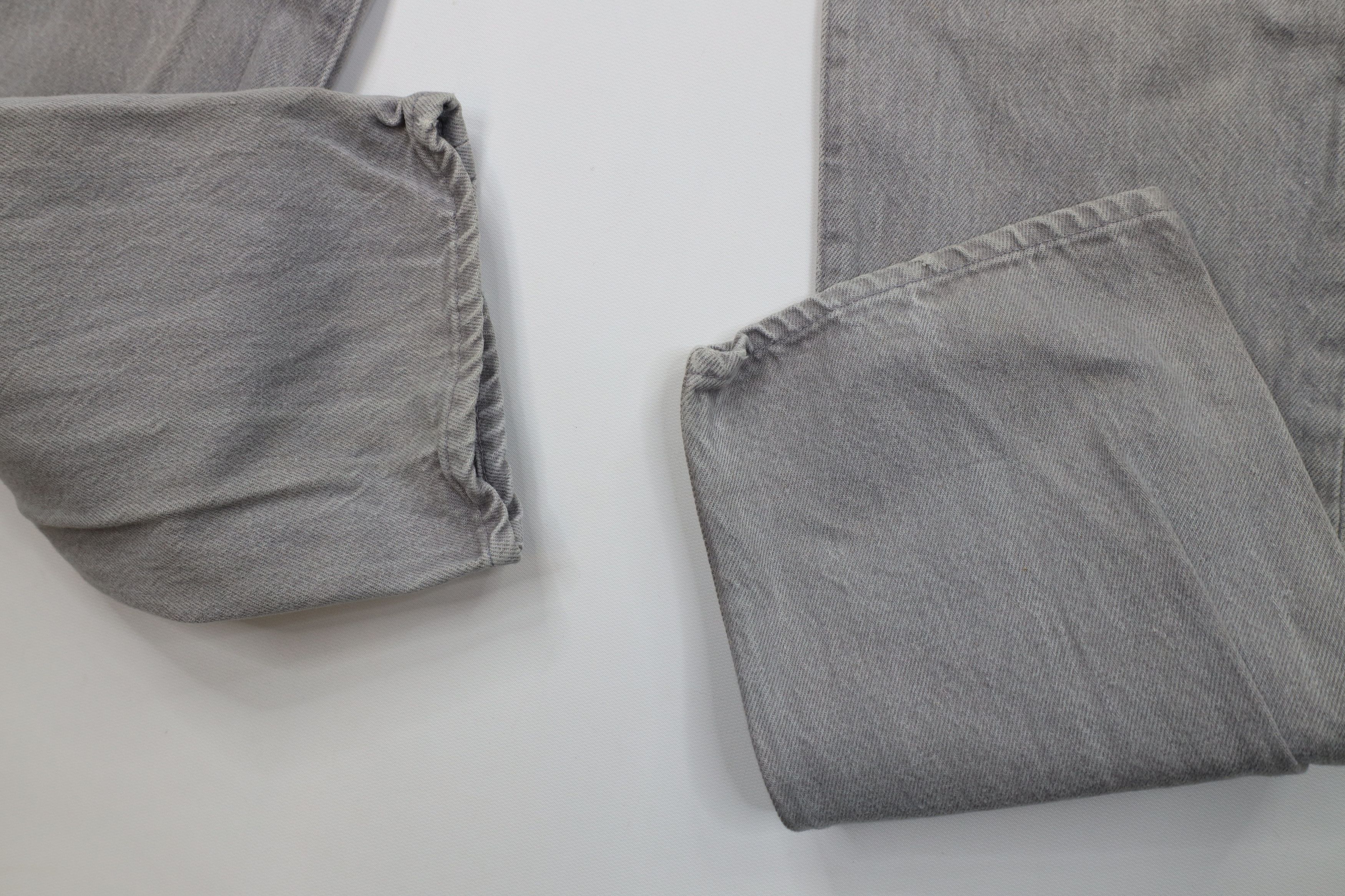 Levi's Vintage 80s Levis 501xx Button Fly Original Jeans Gray USA Size US 29 - 6 Thumbnail
