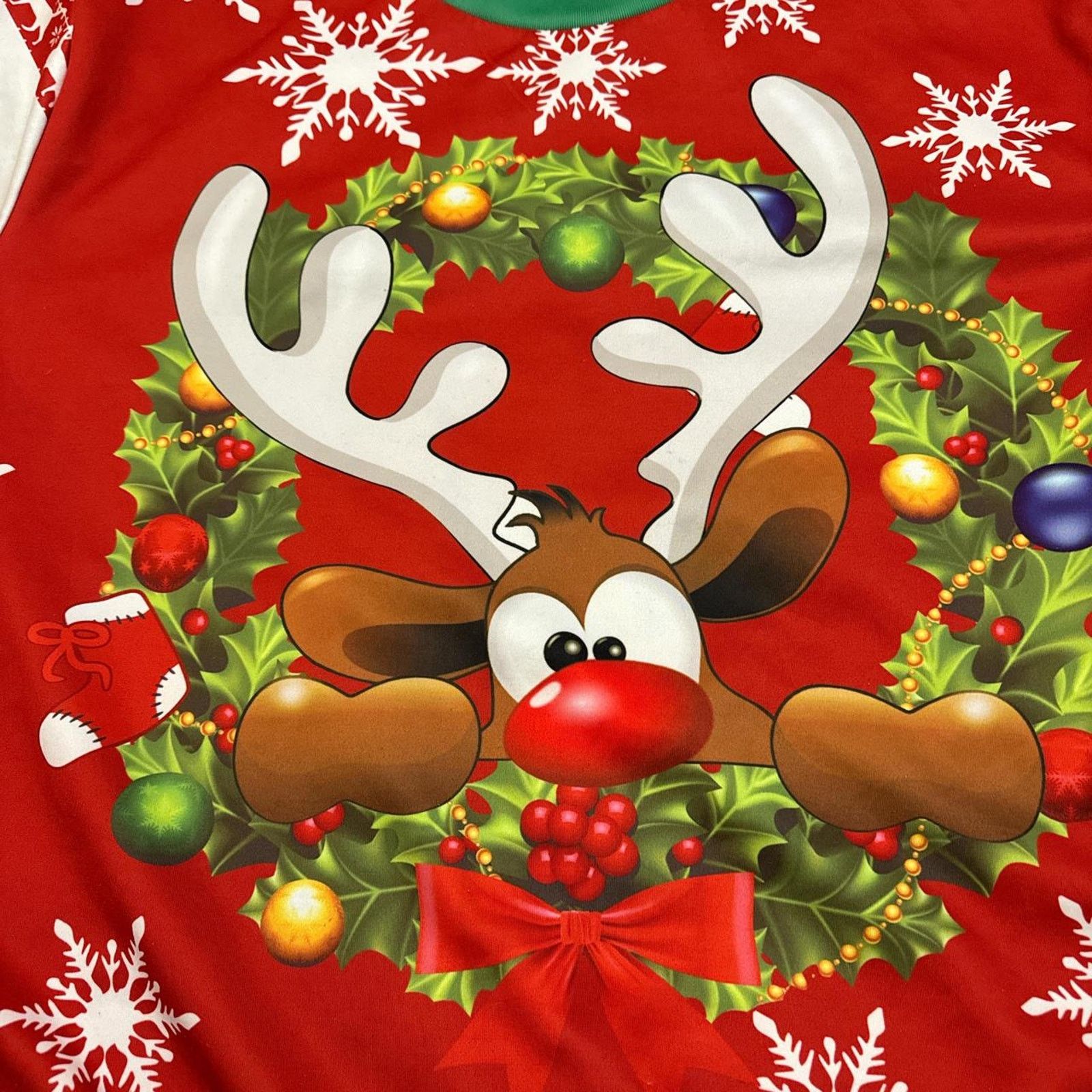 Other X-Mas Rudolph The Rednose Reindeer 'Ugly Christmas Sweater' Size US L / EU 52-54 / 3 - 2 Thumbnail