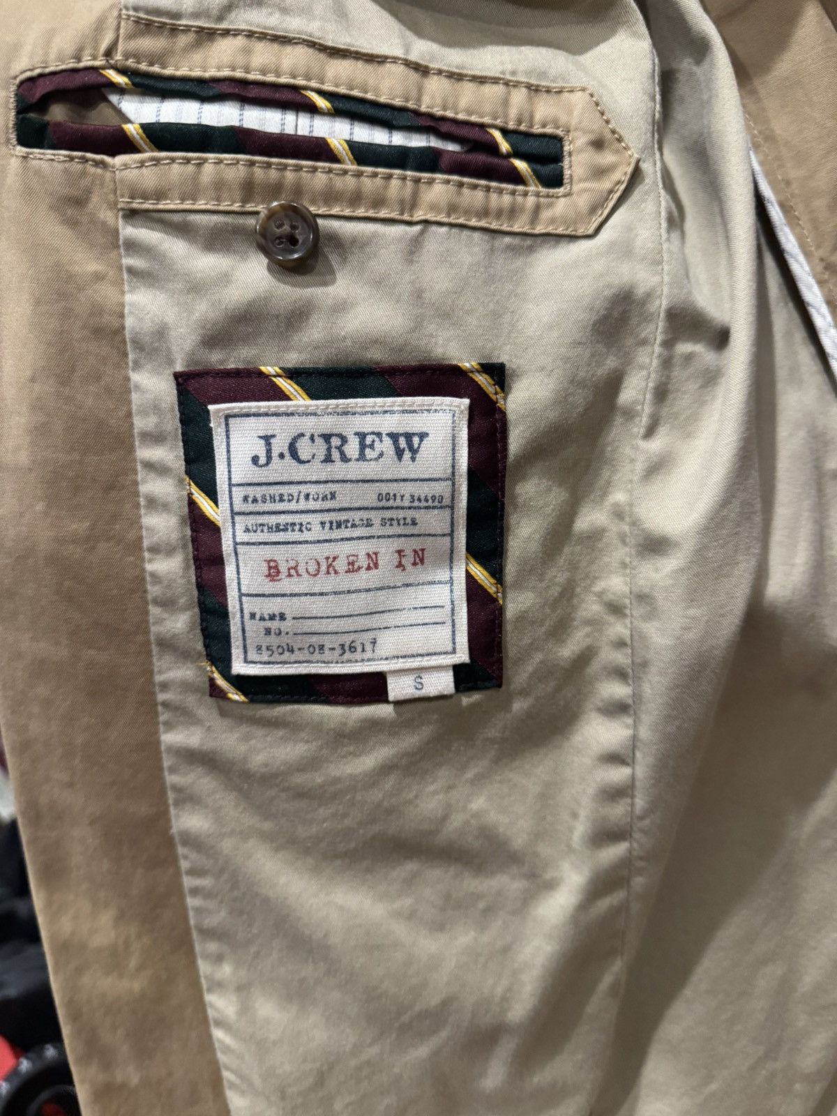 J.Crew J. Crew Vintage Safari Coat Size US S / EU 44-46 / 1 - 3 Thumbnail