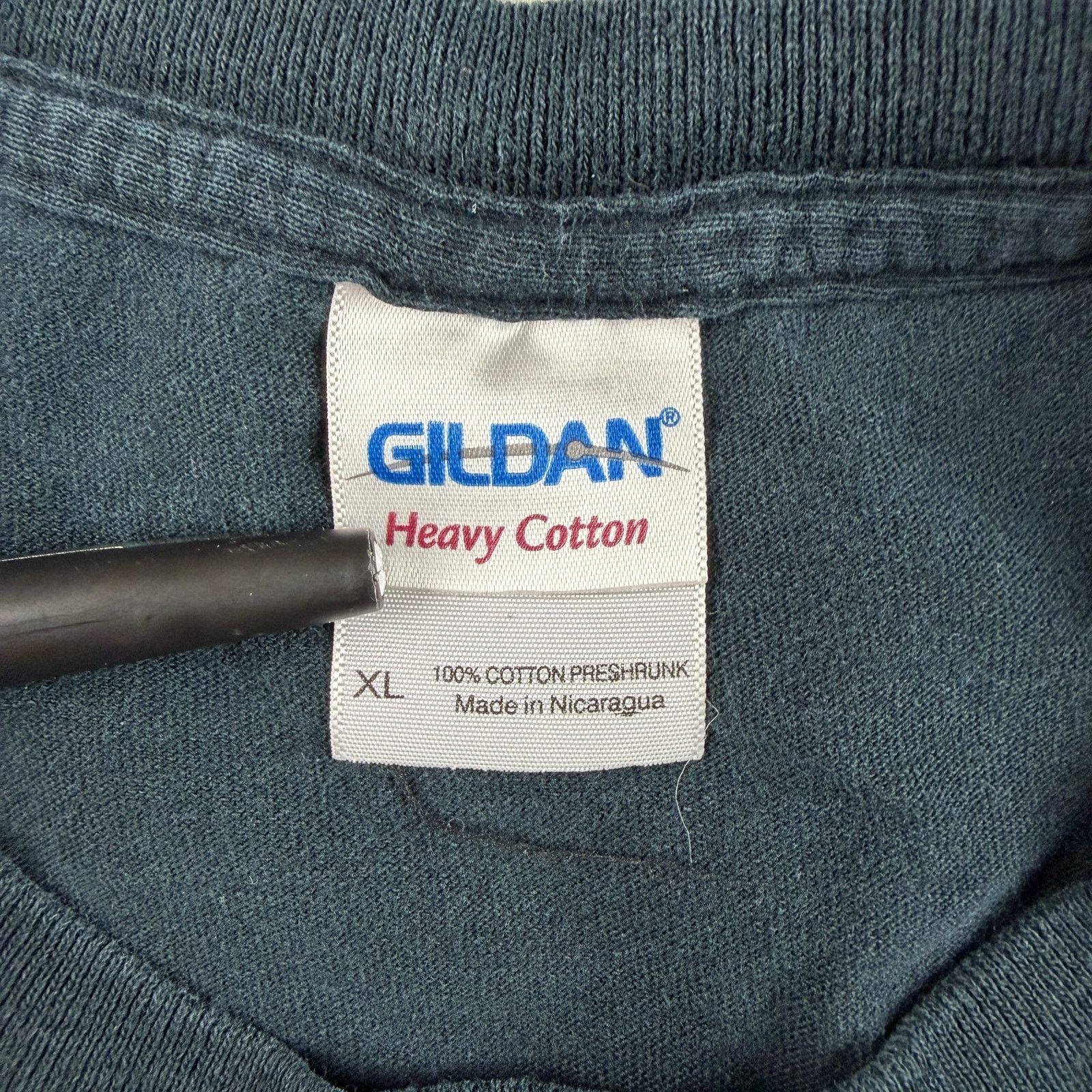 Gildan Vintage Grim Reaper Shirt Reaper Horse Y2K Size XL Size US XL / EU 56 / 4 - 3 Thumbnail