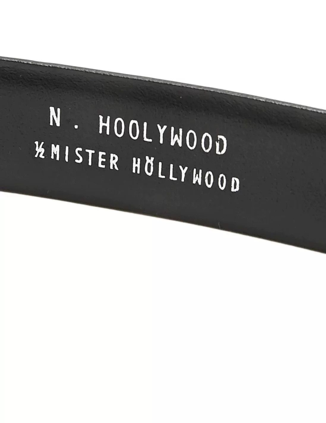 N.Hoolywood N.HOOLYWOOD Military Leather Belt Size ONE SIZE - 4 Thumbnail