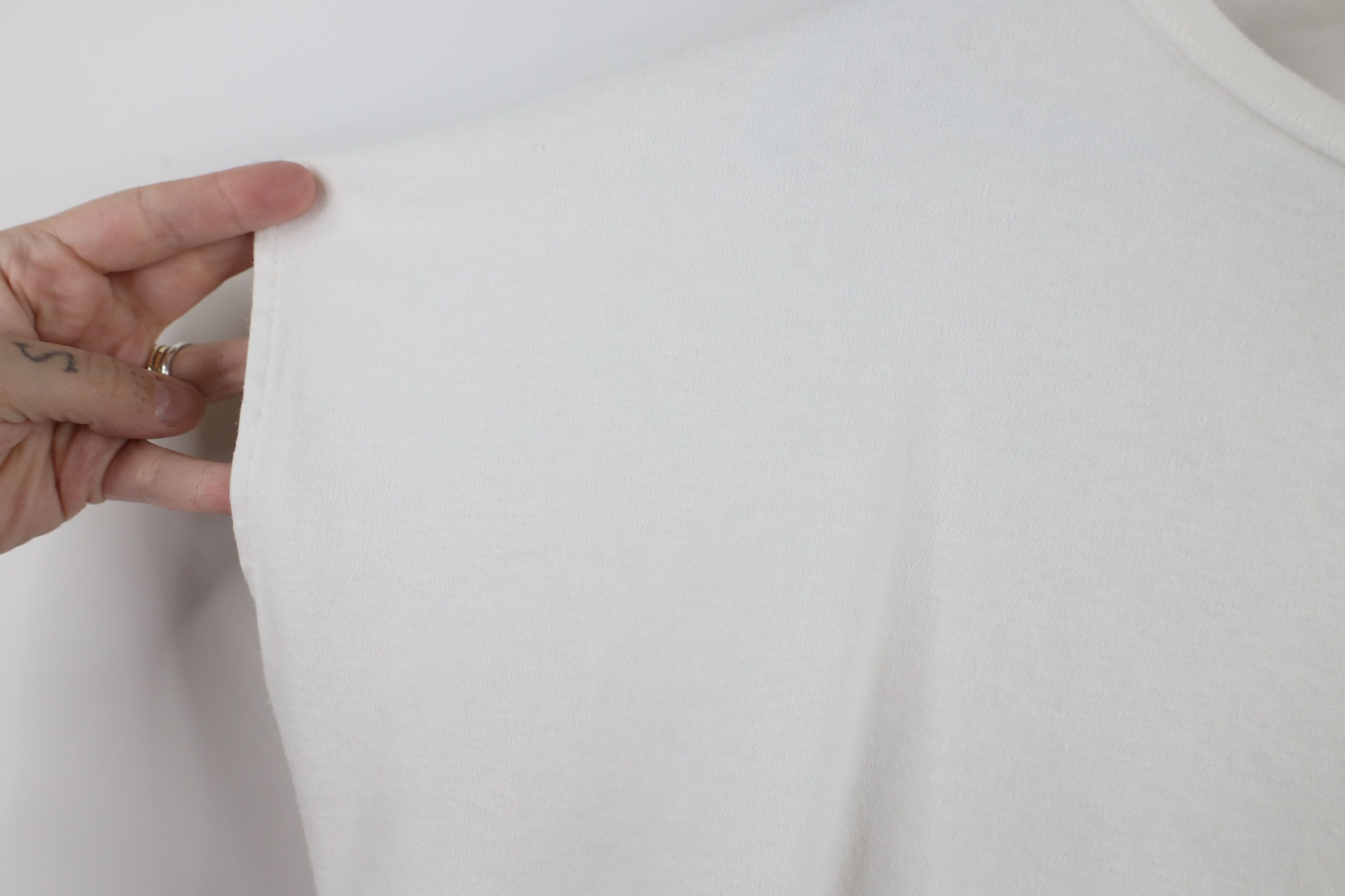 Vintage Vintage 80s 90s Streetwear Dolman Sleeve T-Shirt White USA Size L / US 10 / IT 46 - 5 Thumbnail