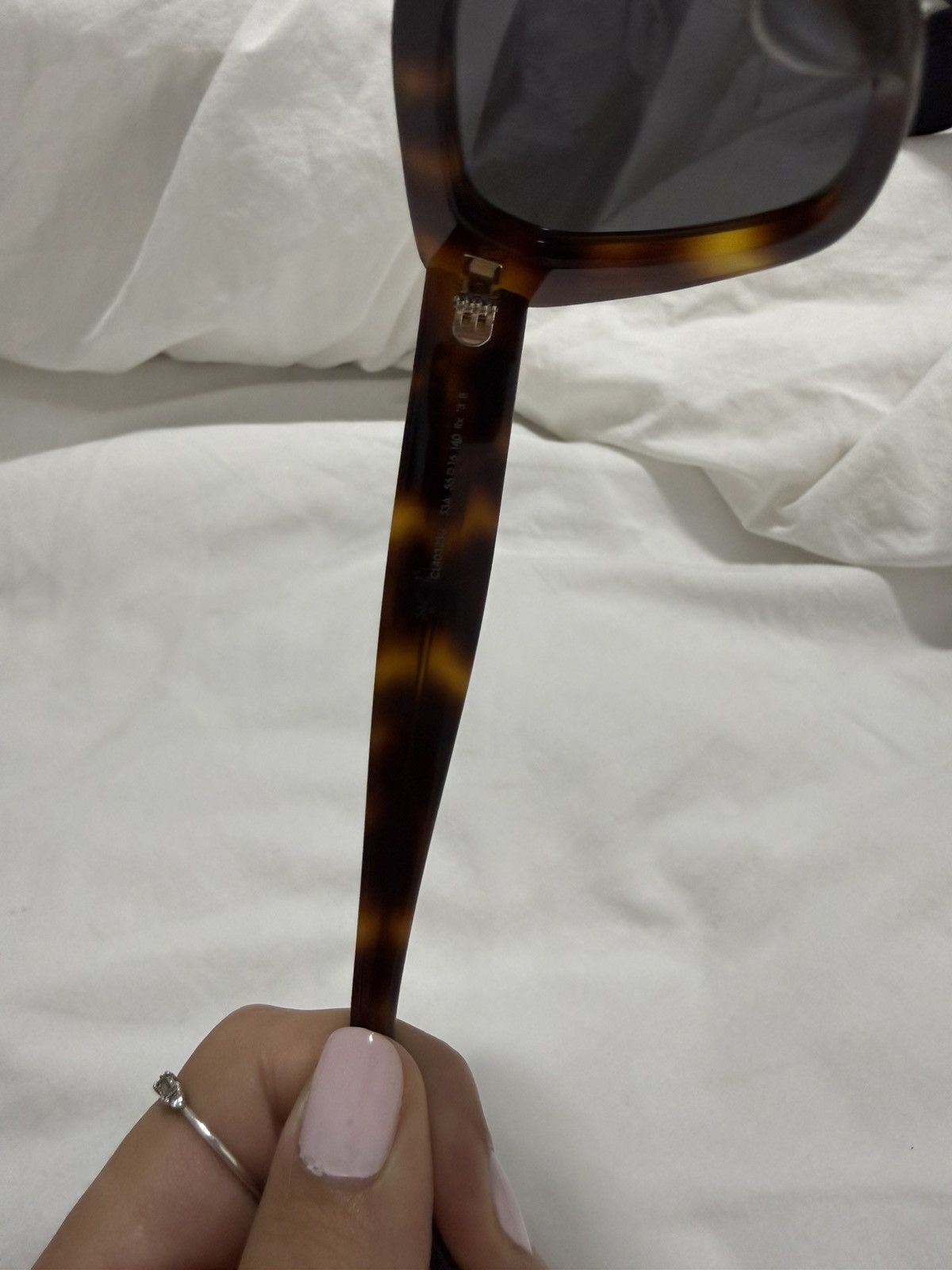 Celine Celine Cat Eye Sunglasses - Triomphe 56mm Size ONE SIZE - 11 Thumbnail