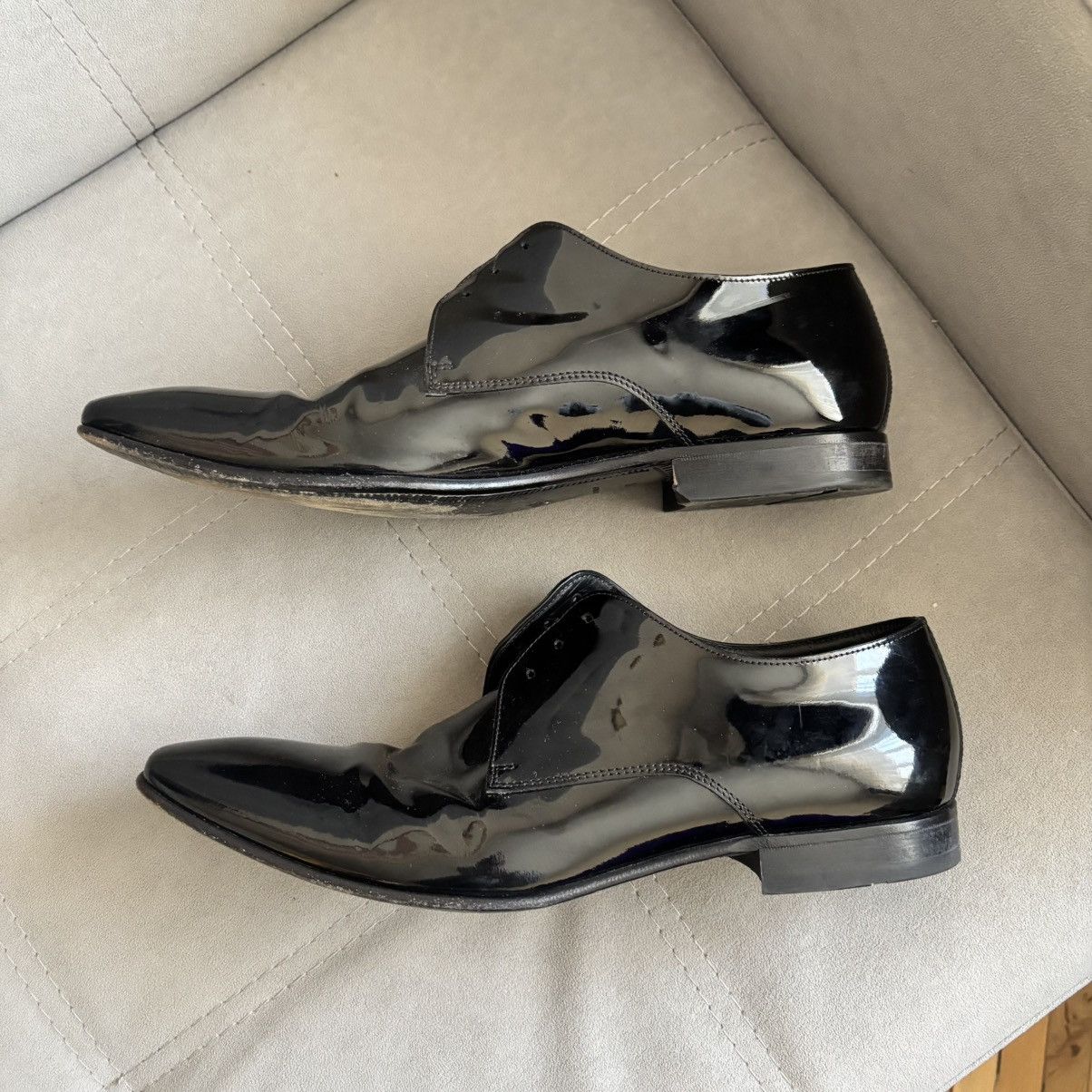 Hugo Boss Hugo Boss classic patent leather shoes No Box Size US 8.5 / EU 41-42 - 4 Thumbnail