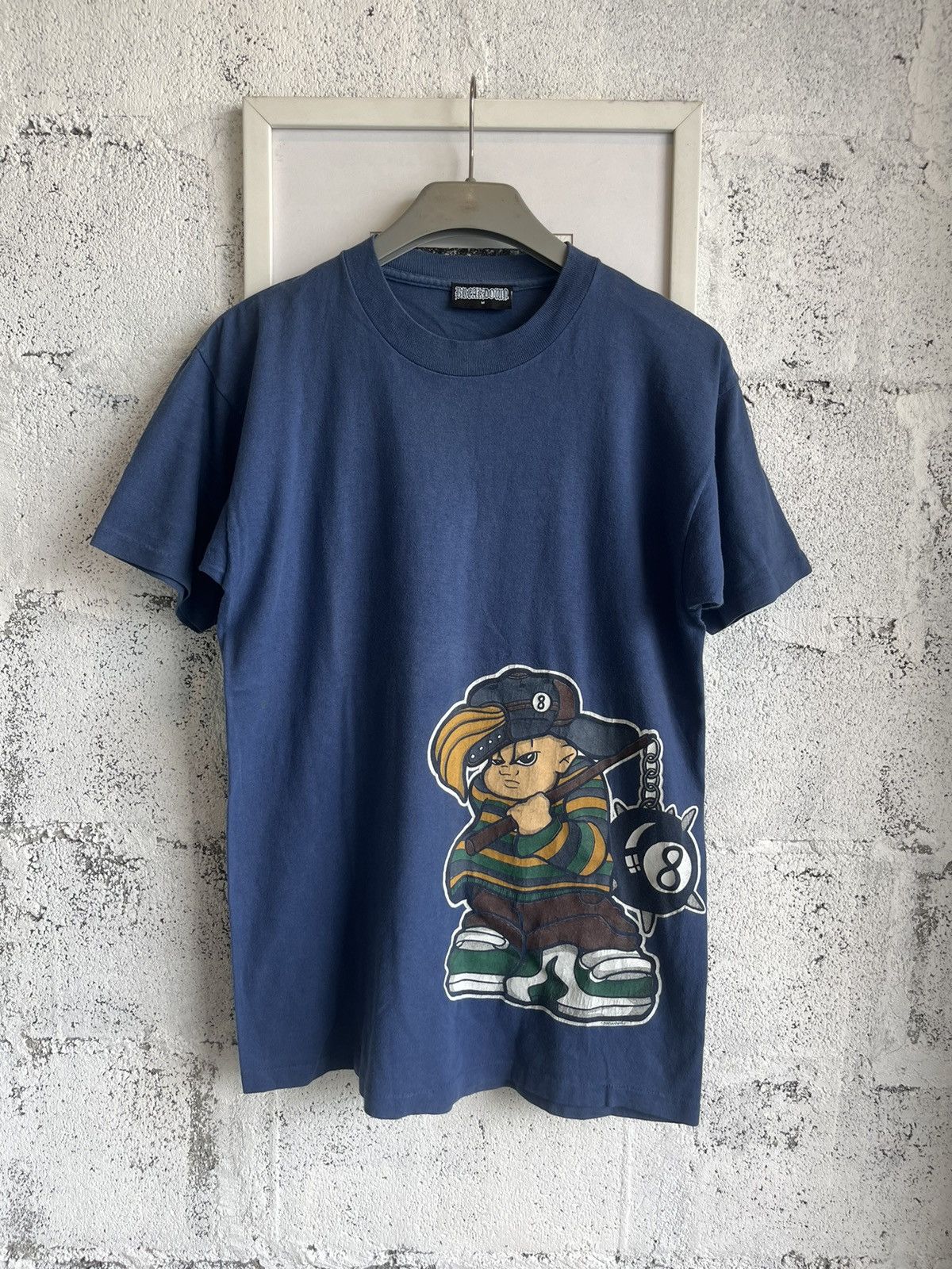 Vintage Vintage BREAK DOWN Skateboard Brand 90’s Tshirt Size US M / EU 48-50 / 2 - 2 Thumbnail
