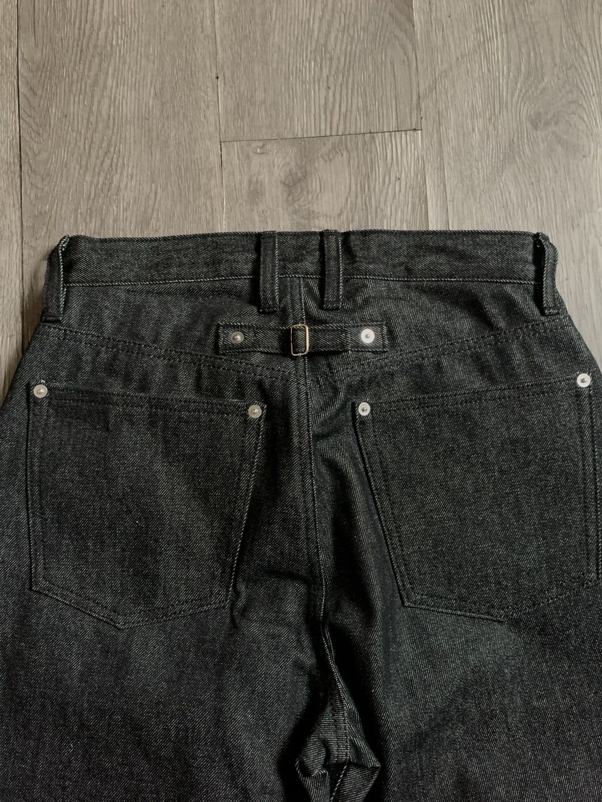 Japanese Brand DOOF.YOUTH KAIHARA JAPANESE RAW DENIM FLARE WIDE LEG JEANS Size US 32 / EU 48 - 7 Thumbnail