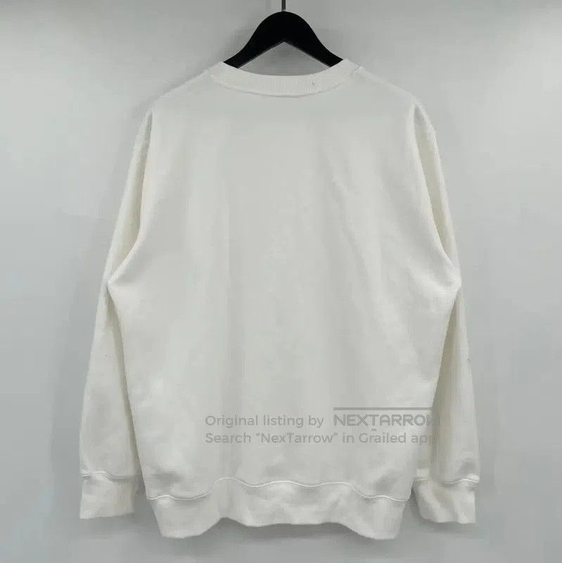 Louis Vuitton Louis Vuitton Winter White Cotton Sweatshirt . Size US XL / EU 56 / 4 - 2 Thumbnail