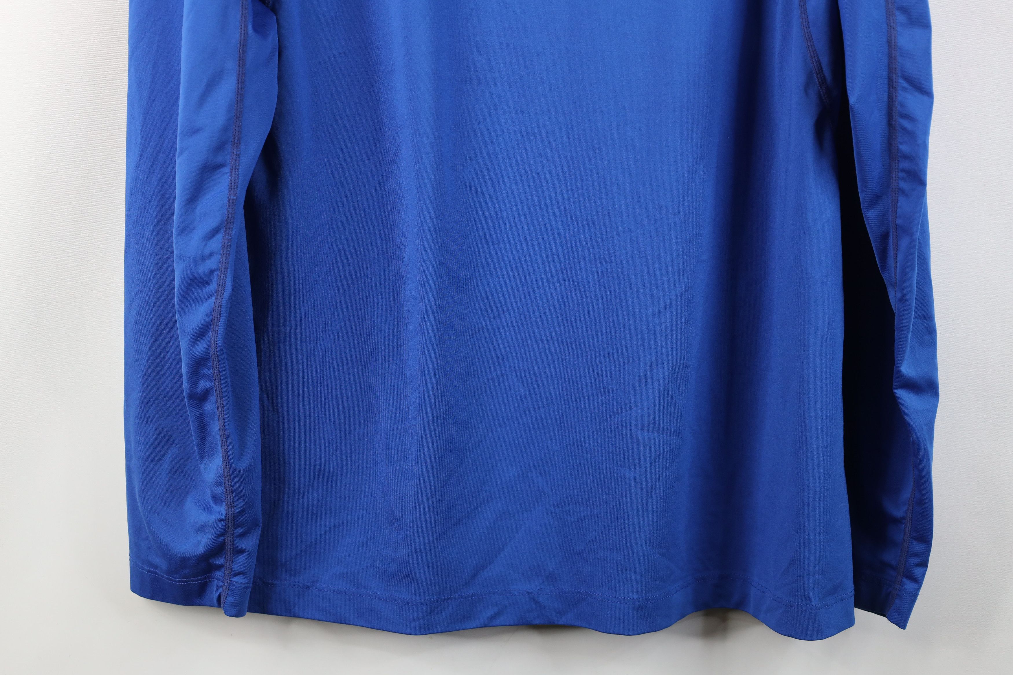 Nike Nike Pro Combat Training Long Sleeve T-Shirt Blue Size US L / EU 52-54 / 3 - 13 Thumbnail