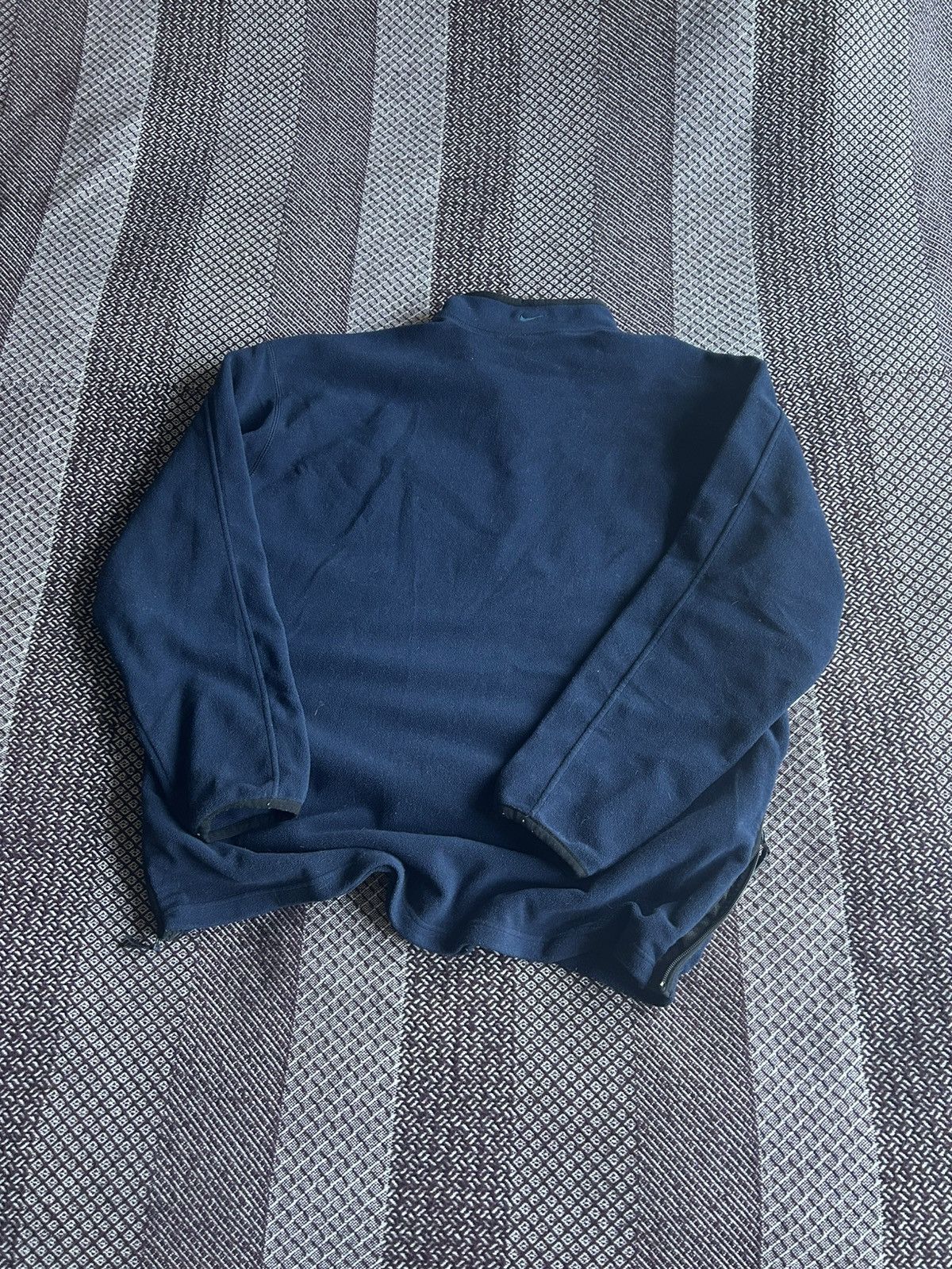 Nike × Vintage Vintage Nike 1/4 Zip Up Fleece Hoodie Streetwear Style SZ XL Size US XL / EU 56 / 4 - 13 Thumbnail