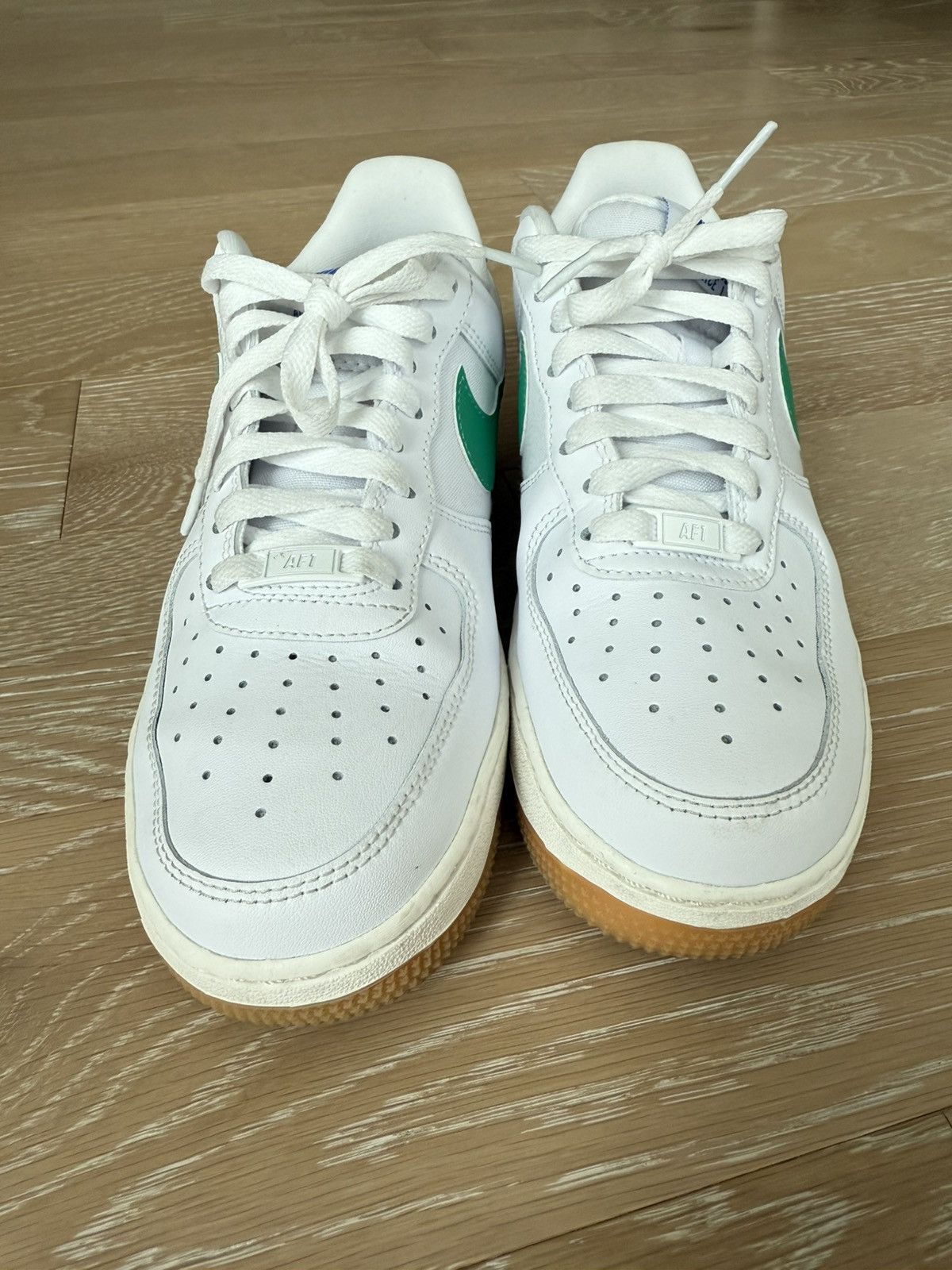 Nike Nike Air Force 1 '07 Stadium Green Sneakers Size US 9 / IT 39 - 4 Thumbnail