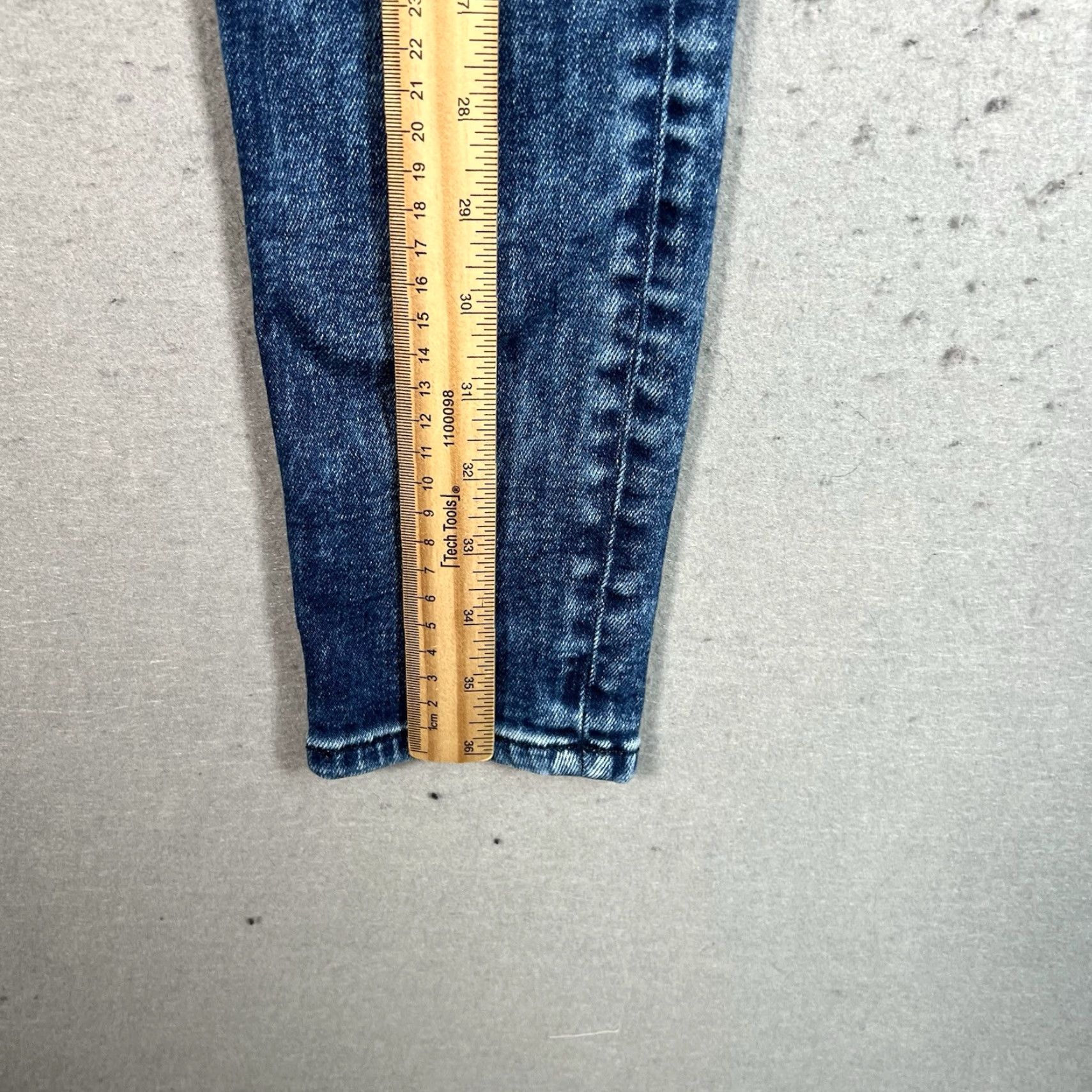 Rag & Bone rag & bone Jeans Women’s Nina High Rise Ankle Skinny Denim Acid Wash 24x26 26 24X26 Size 42" / US 20 - 4 Thumbnail