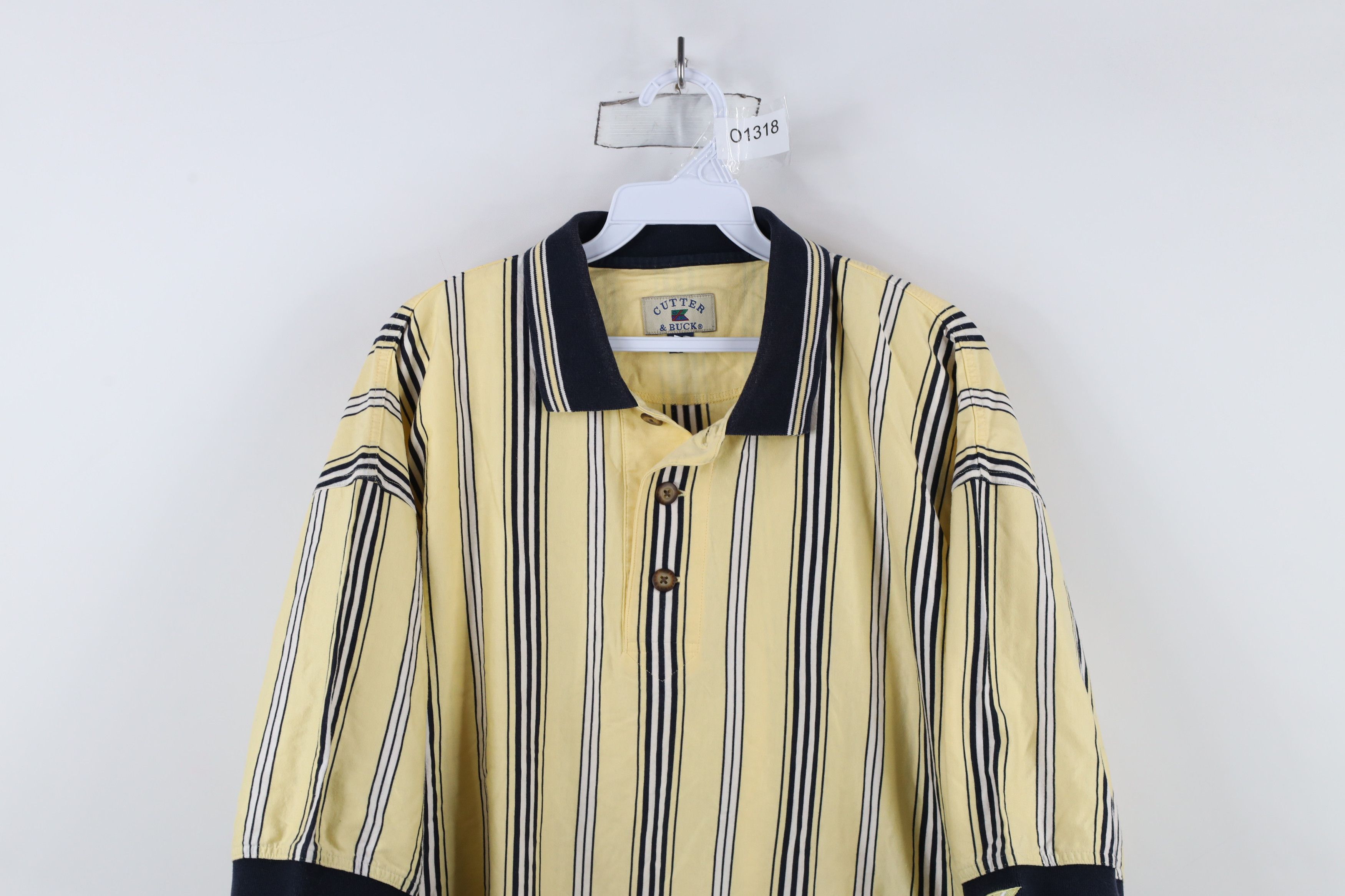 Vintage Vintage 90s Streetwear Block Short Sleeve Golf Polo Shirt Size US XL / EU 56 / 4 - 2 Thumbnail