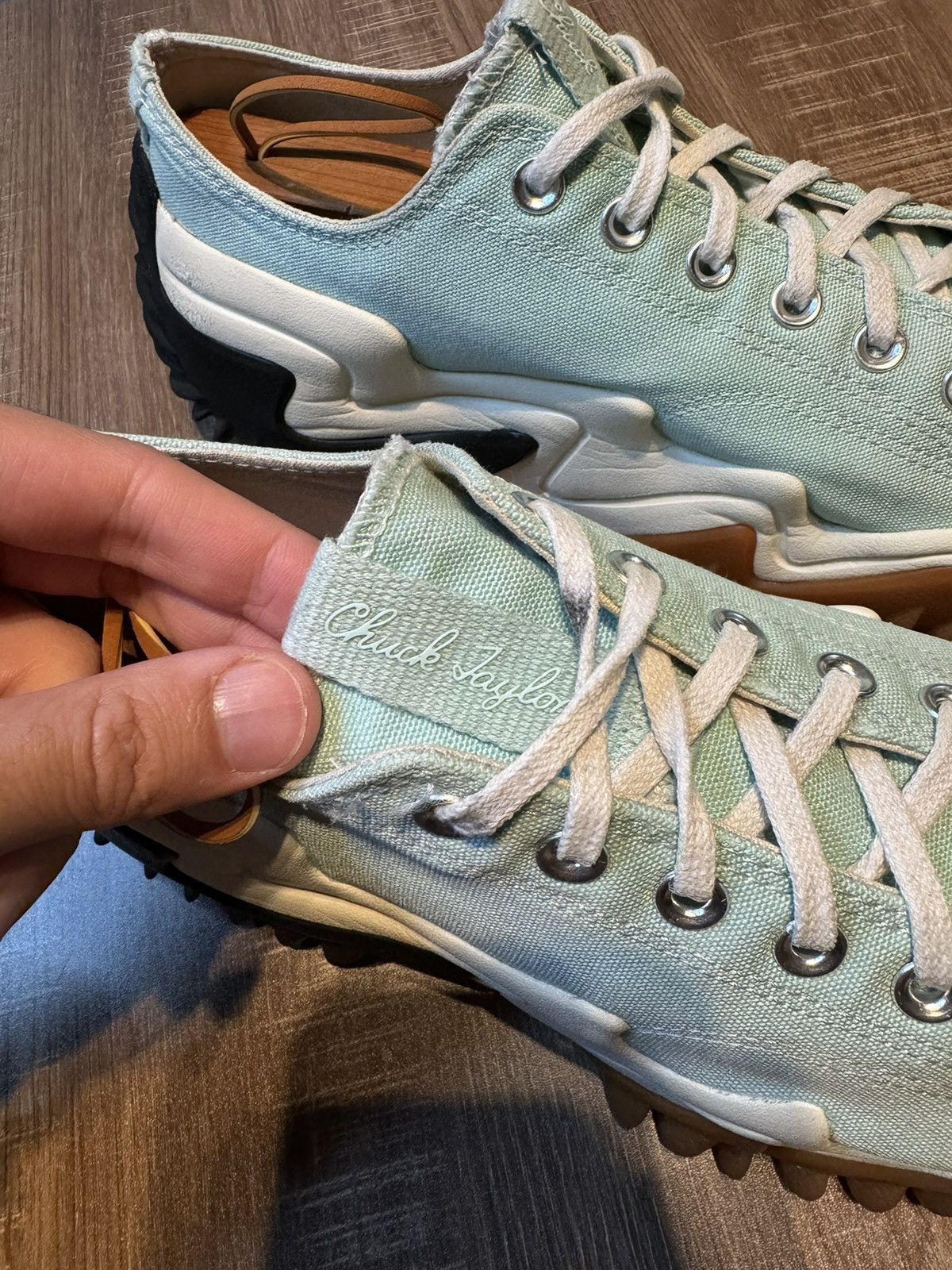 Converse Converse Run Star Motion Low OX Platform Shoes M 9.5 W 11 Size US 9.5 / EU 42-43 - 7 Thumbnail