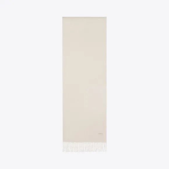 Saint Laurent Paris oc11z0126 669699 Size: OS / Signature Scarf in Ivory Size ONE SIZE - 1 Preview